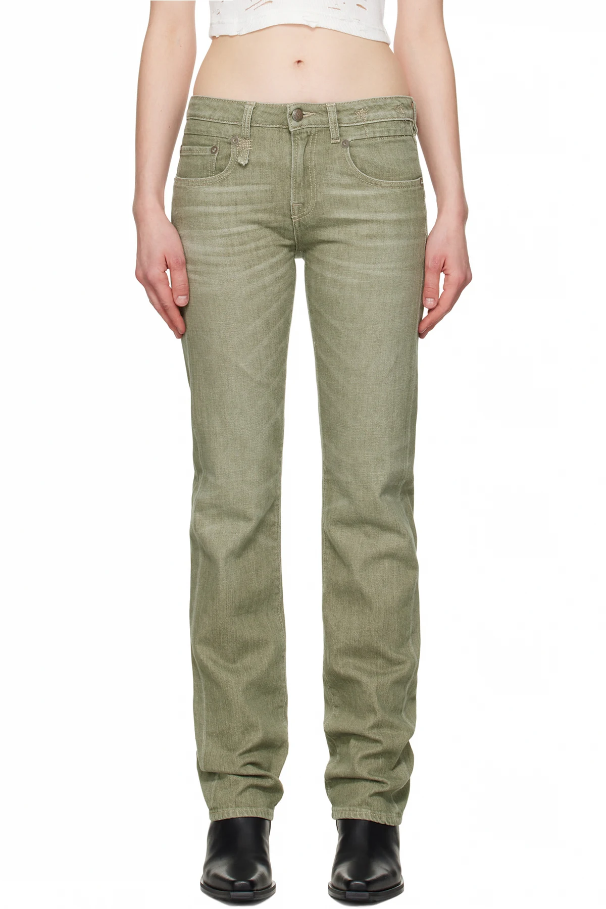 Green Tobi Boy Jeans