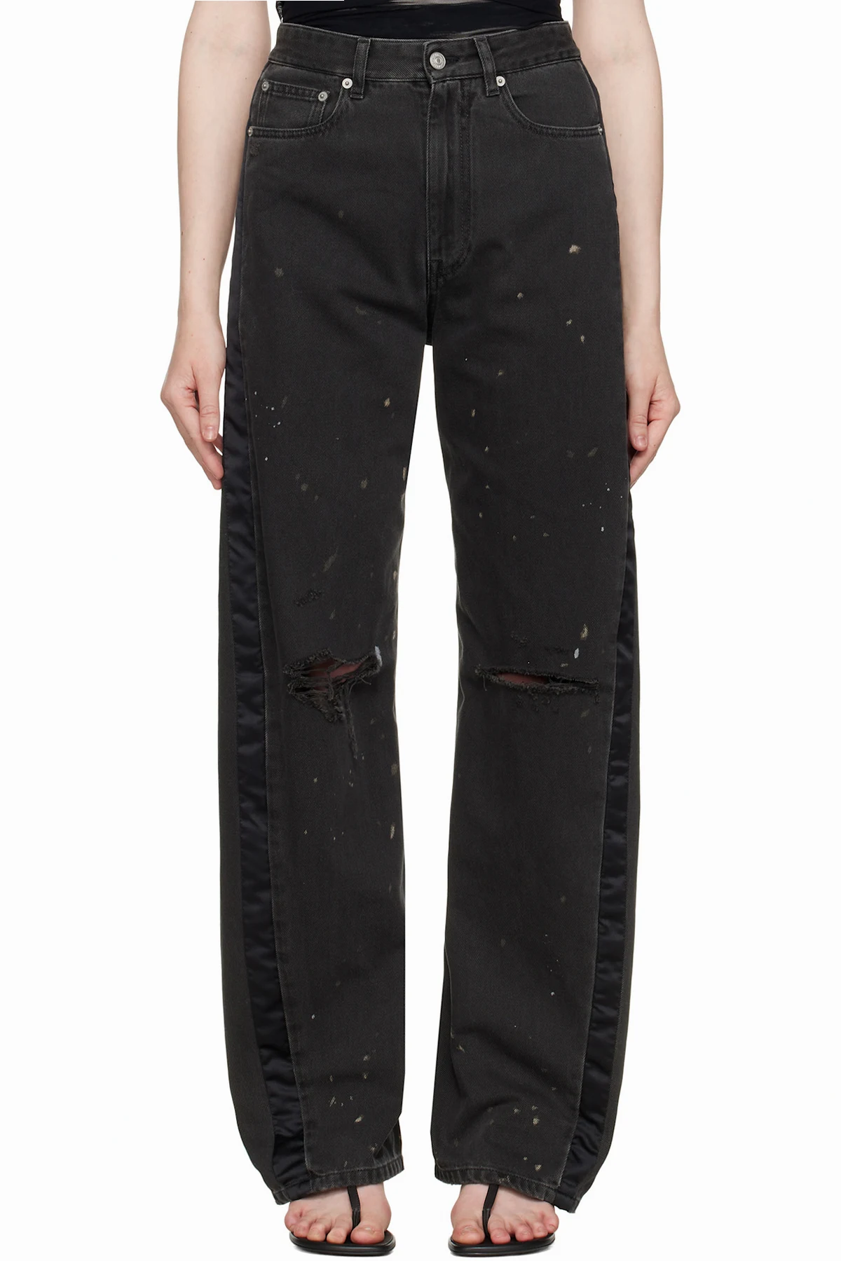 Black 5 Pockets Jeans