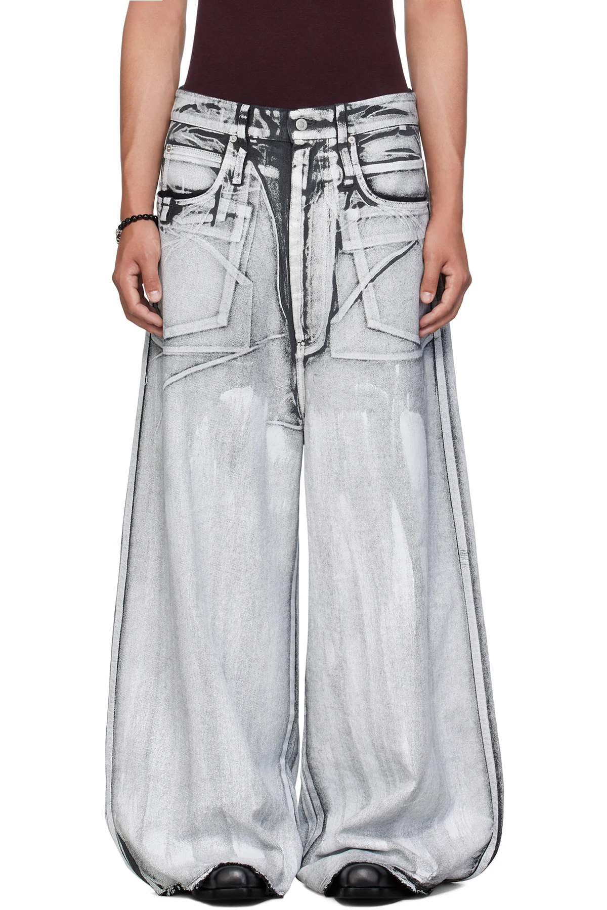 Gray Radiation Dumpster Jeans