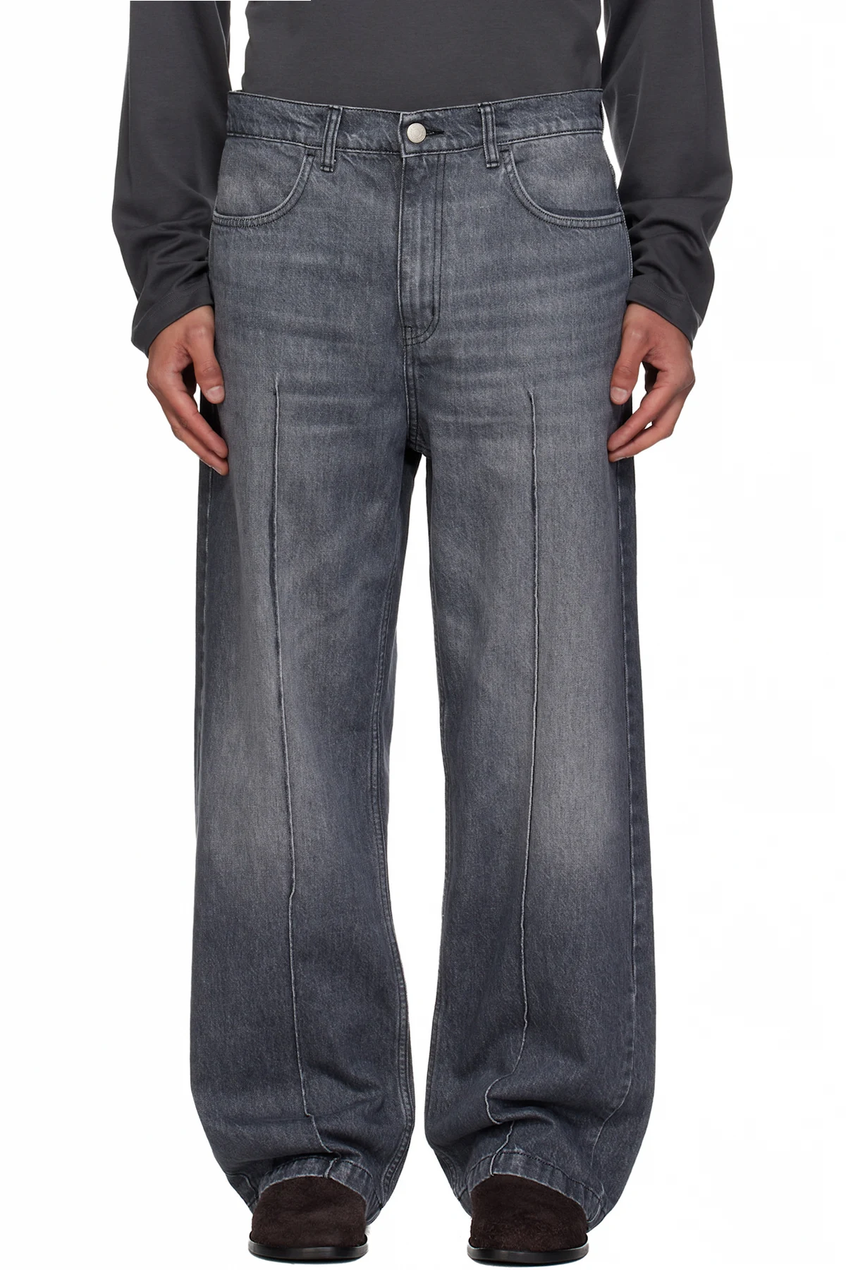 Gray Ceremony Jeans