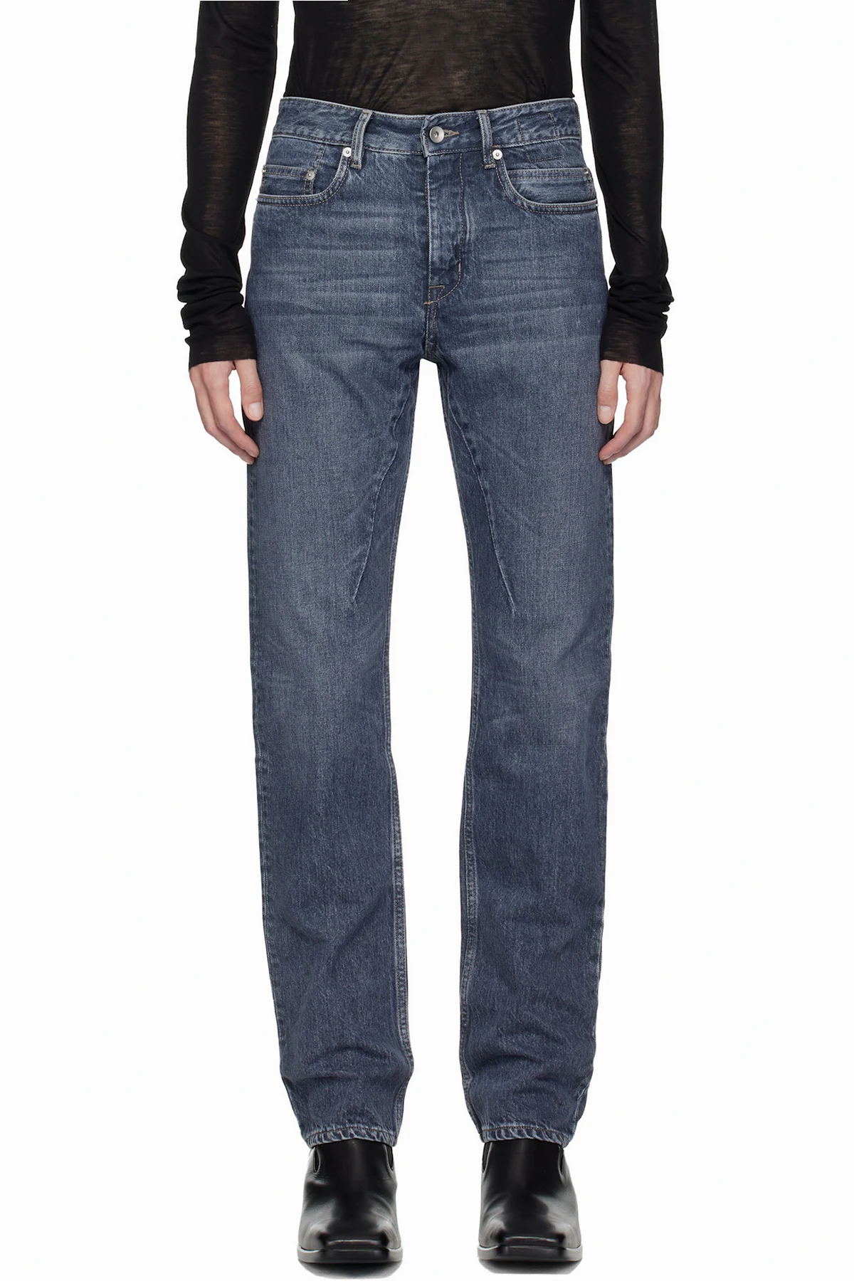 Blue Concordians Fog Cut Jeans