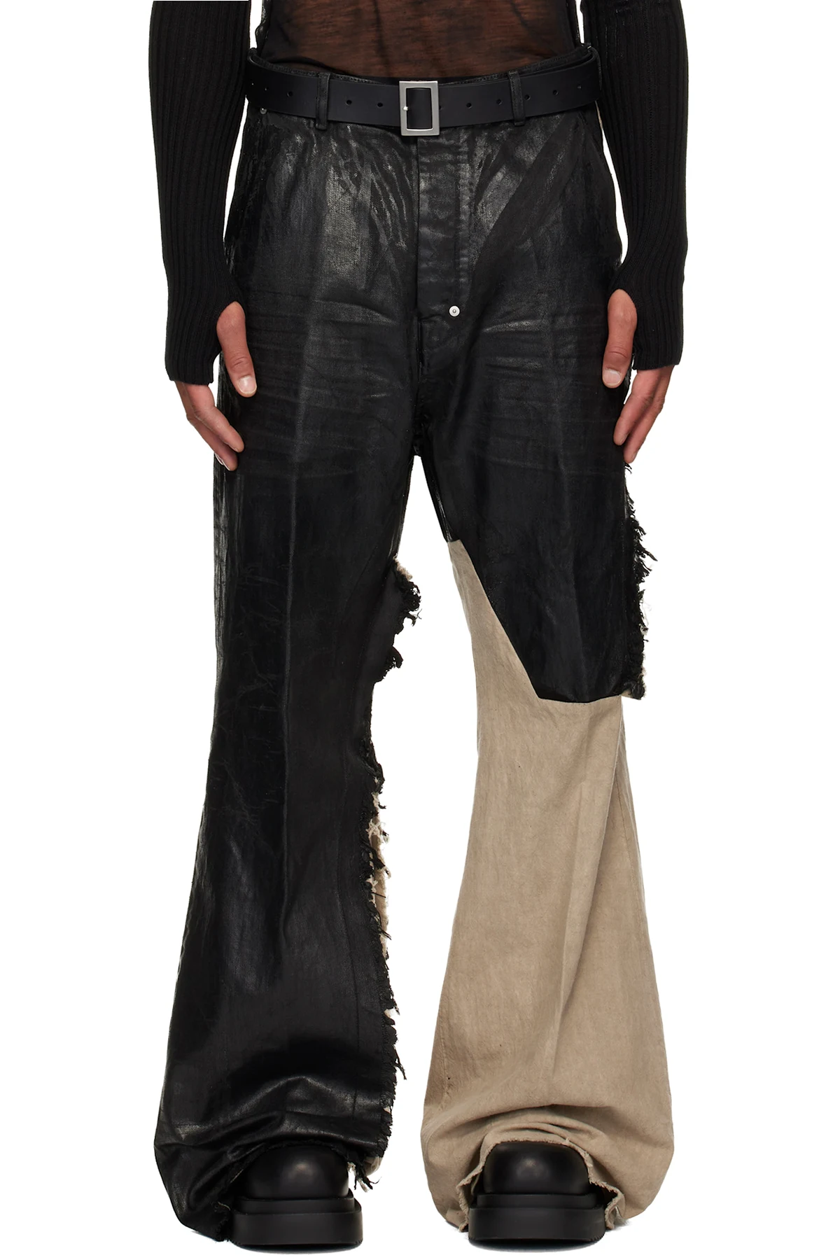 Black & Off-White Concordians Joris Jeans