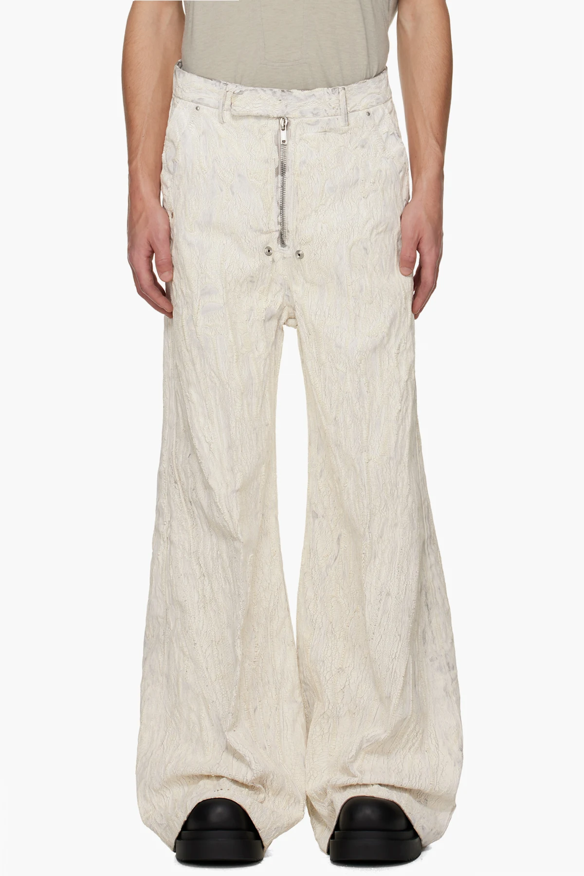 Off-White Concordians Tailored Wide Belas Jeans