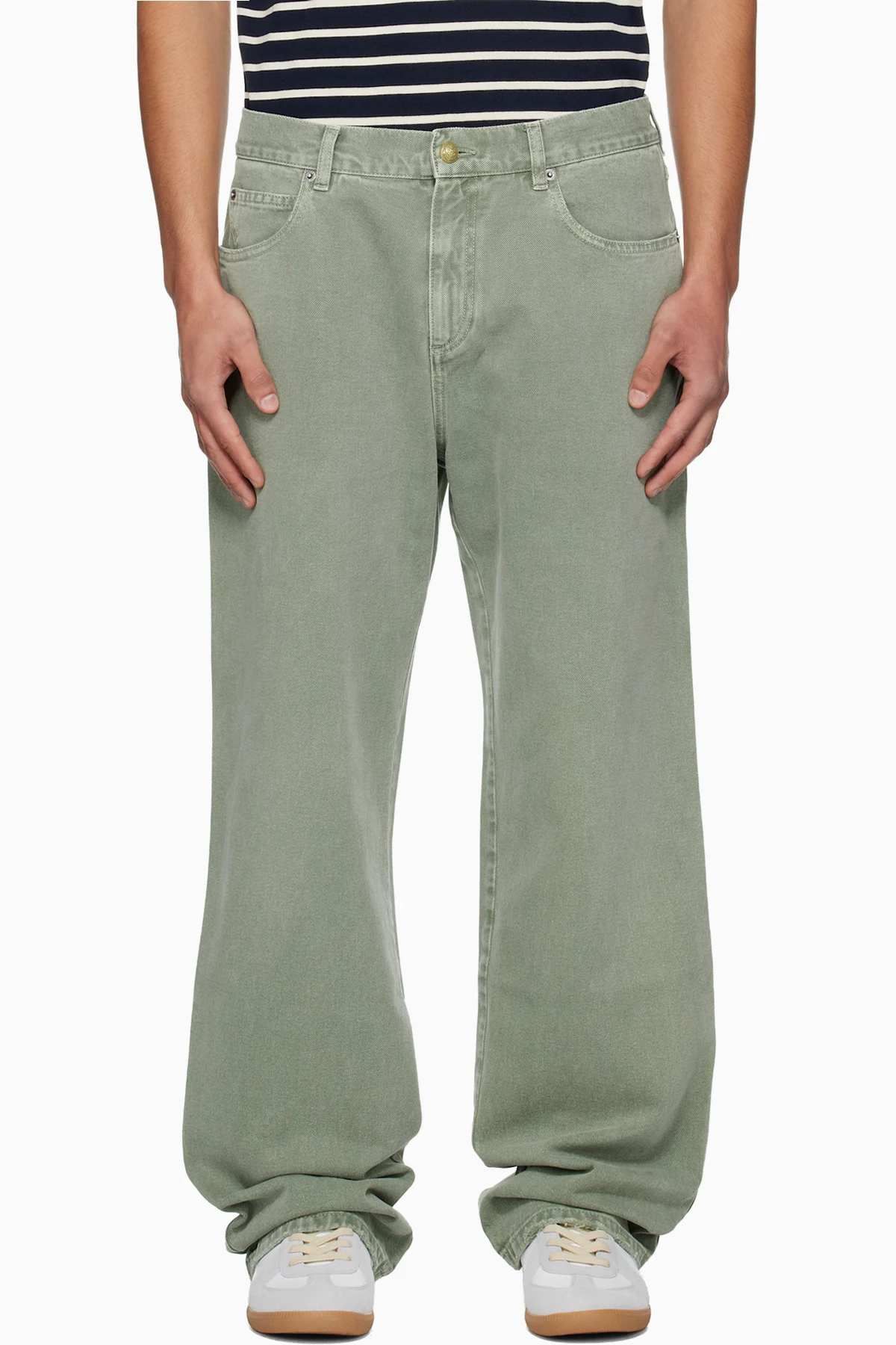 Khaki Loose Jeans