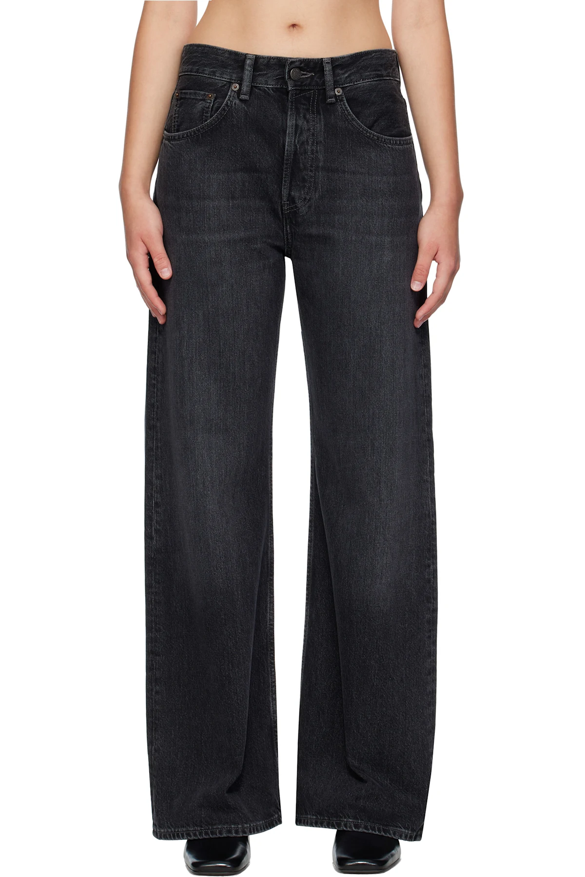 Black Regular-Fit 2021F Jeans