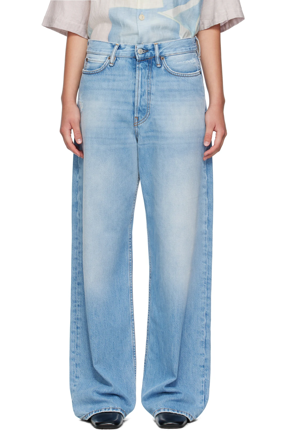 Blue Loose-Fit 1981 Jeans