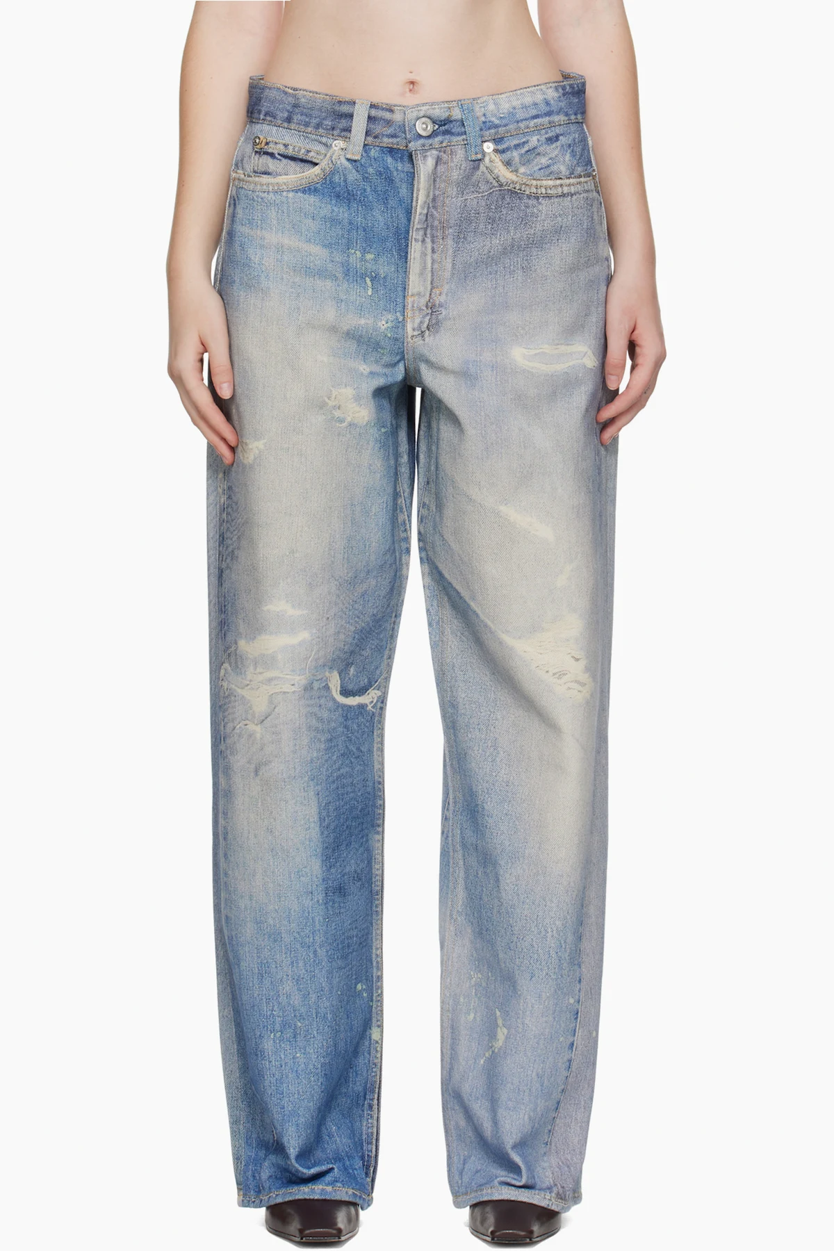 Blue Full Cut Jeans