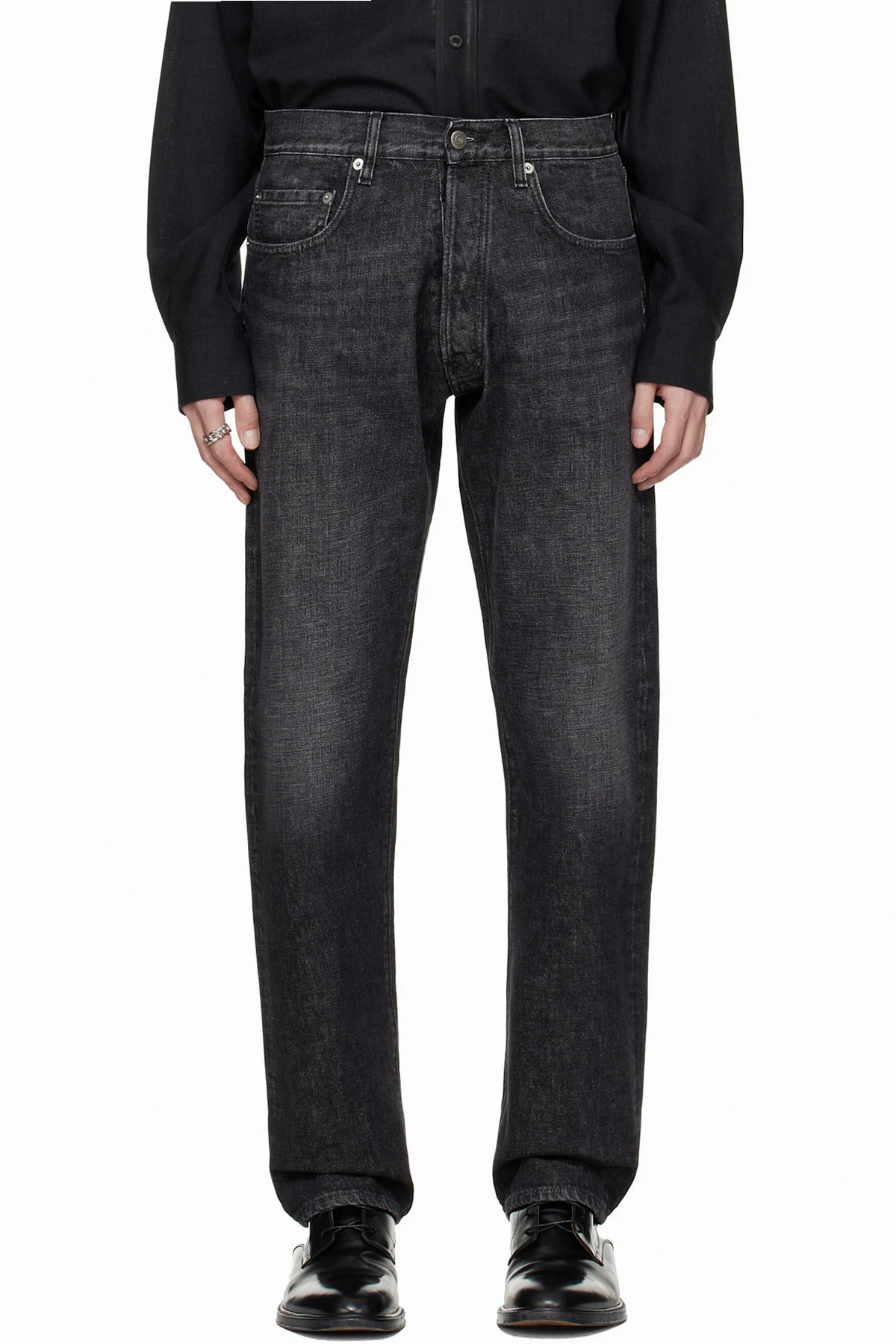 Black 5 Pockets Jeans