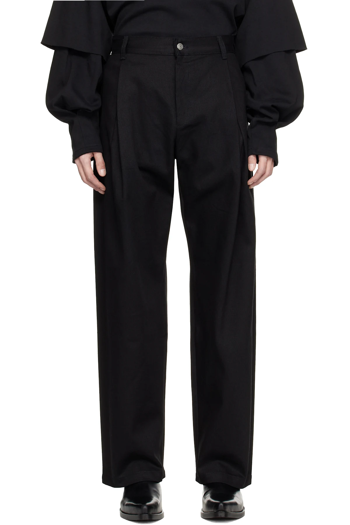 Black 440 Bermuda Jeans
