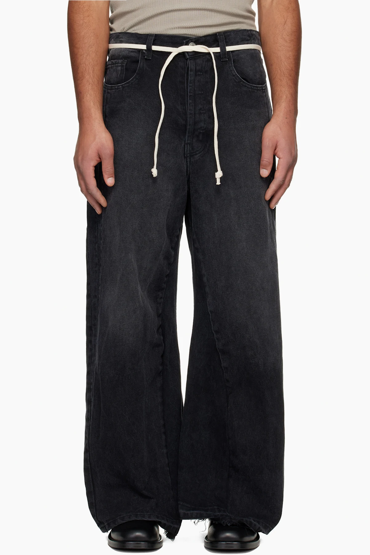 Black Meta He Rose 2 Jeans