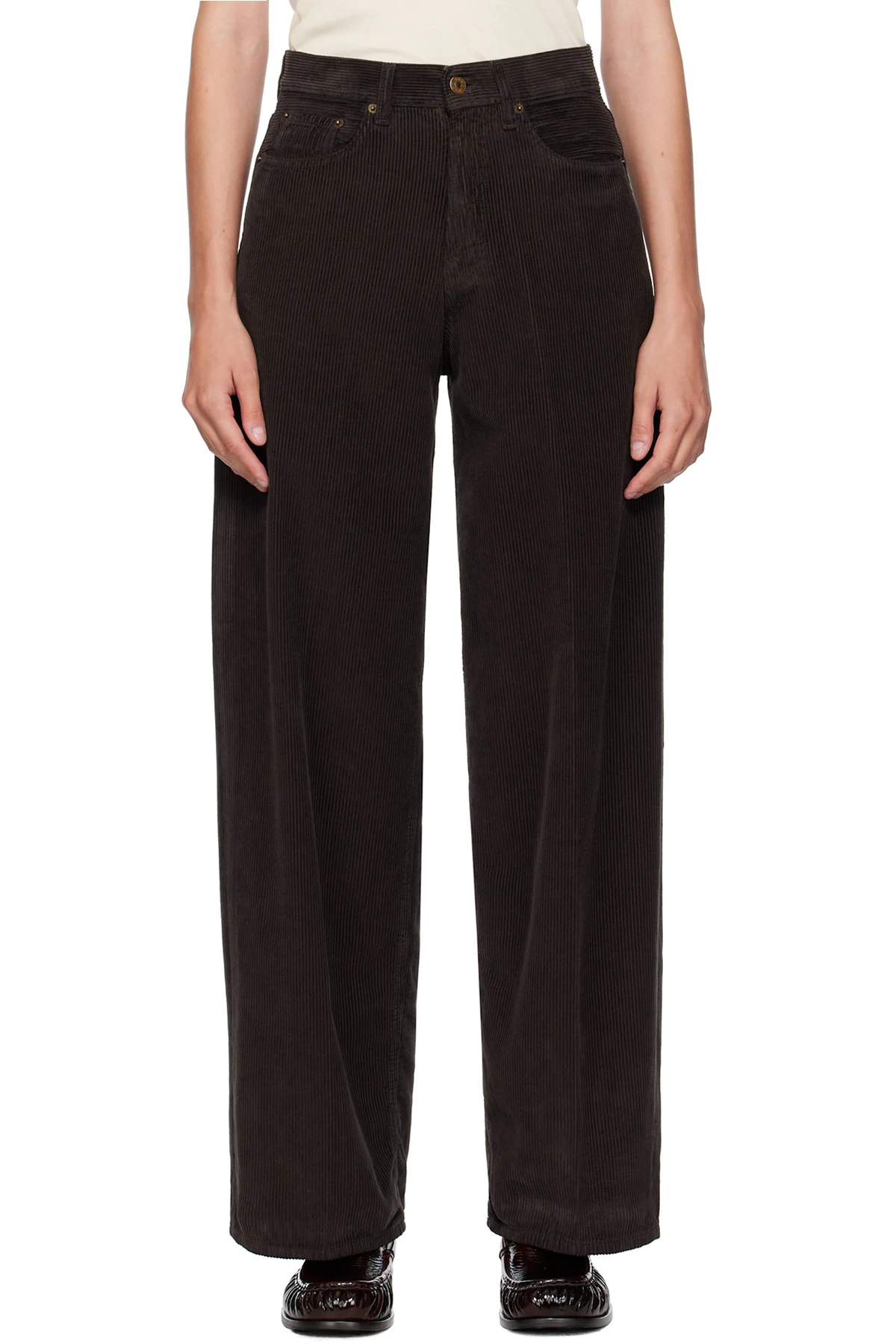 Brown Loose Roomy Trousers