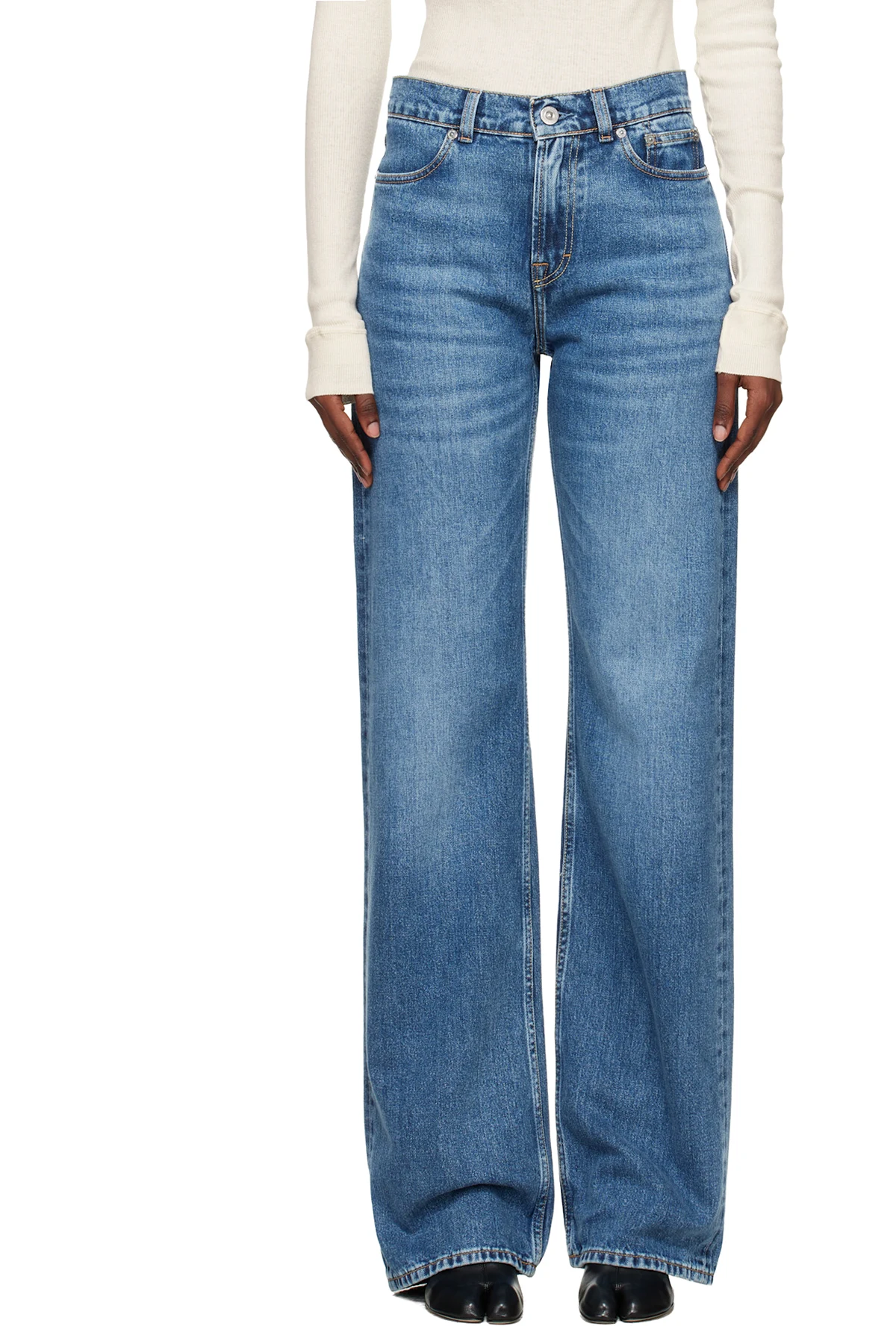 Blue Wata Cut Jeans