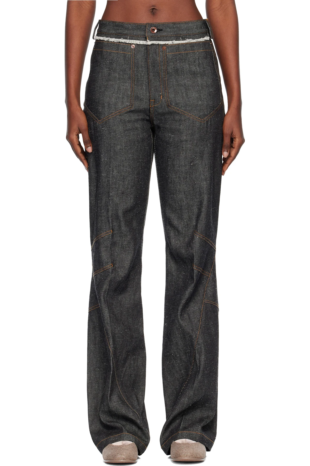 Indigo K Straight Leg Jeans