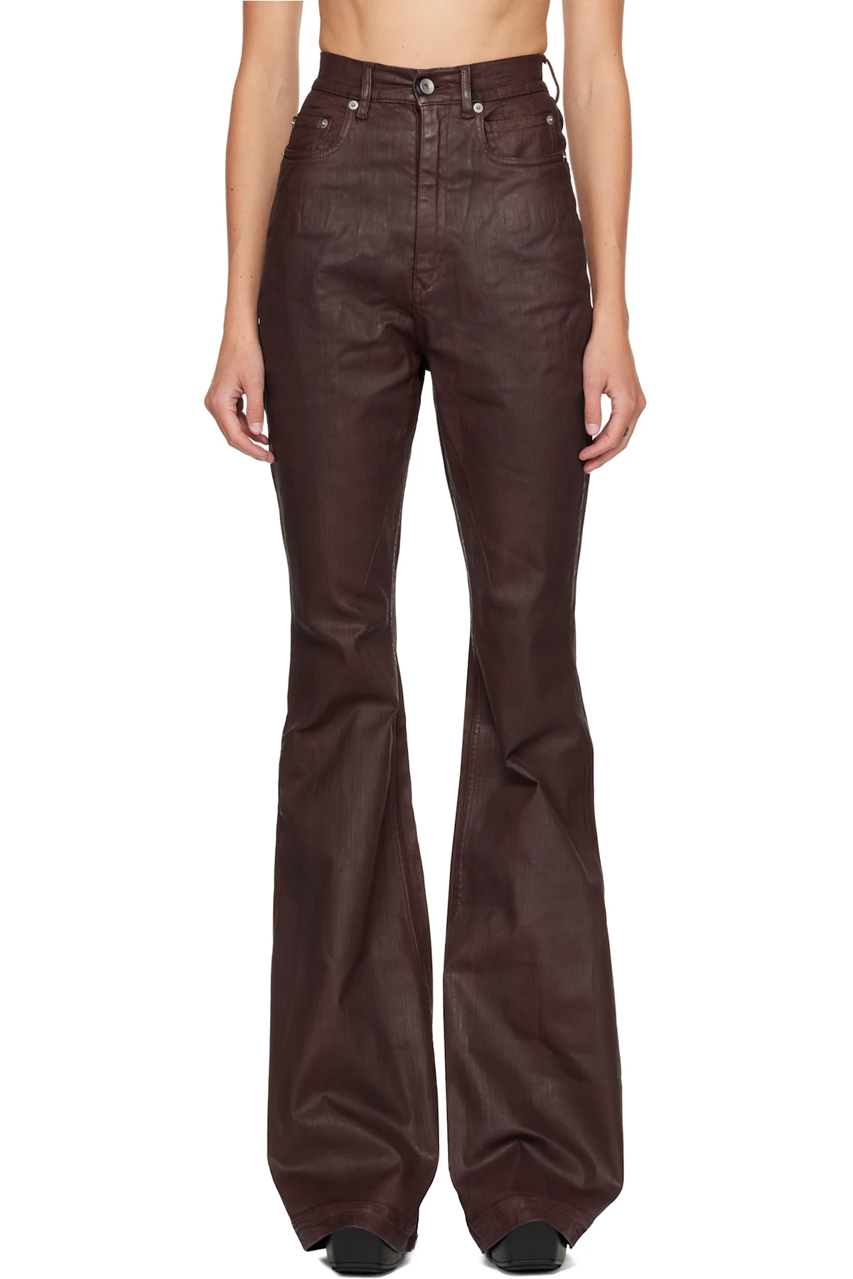 Burgundy Concordians Bolan Bootcut Jeans
