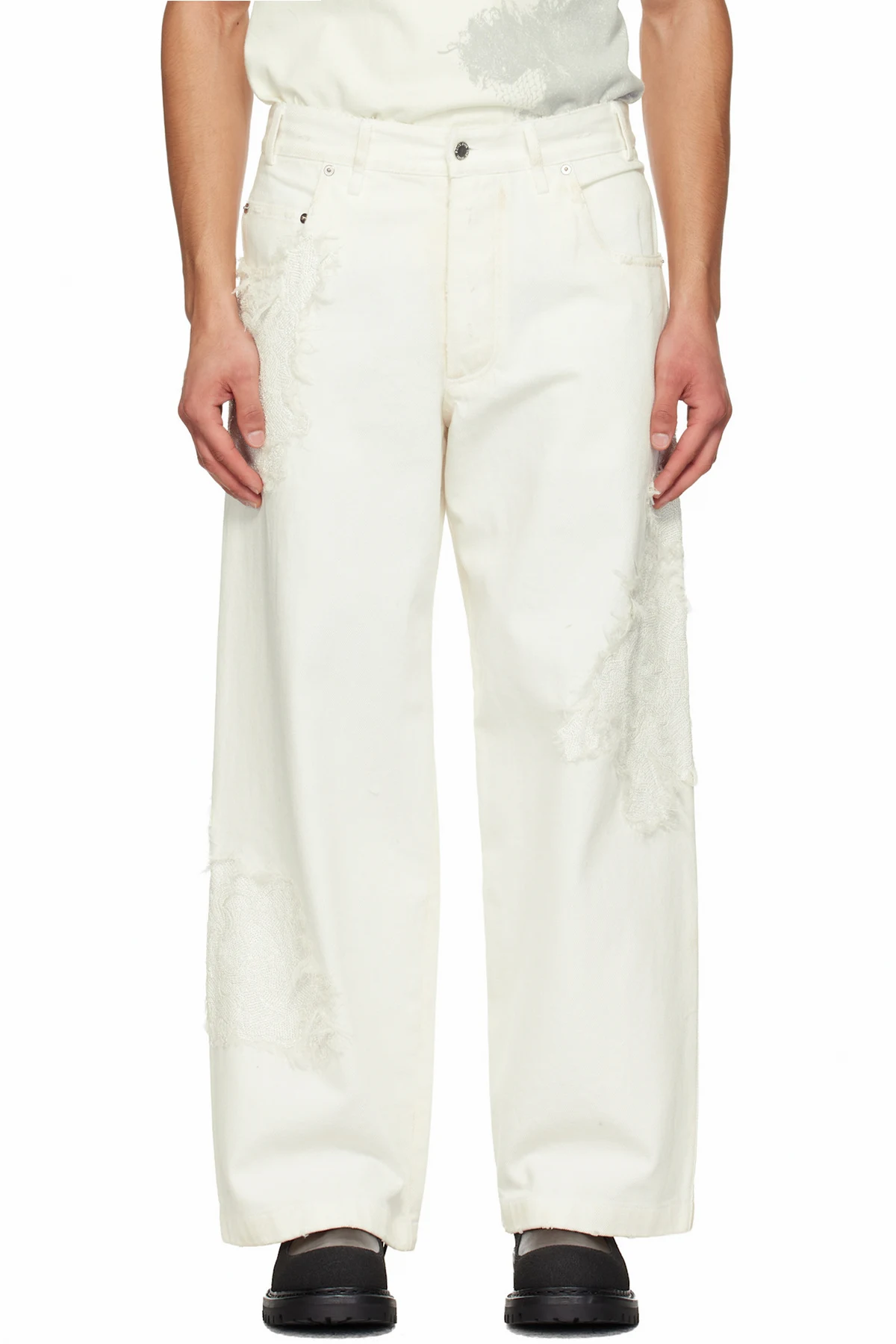 Off-White TKL Edition Faded Jeans