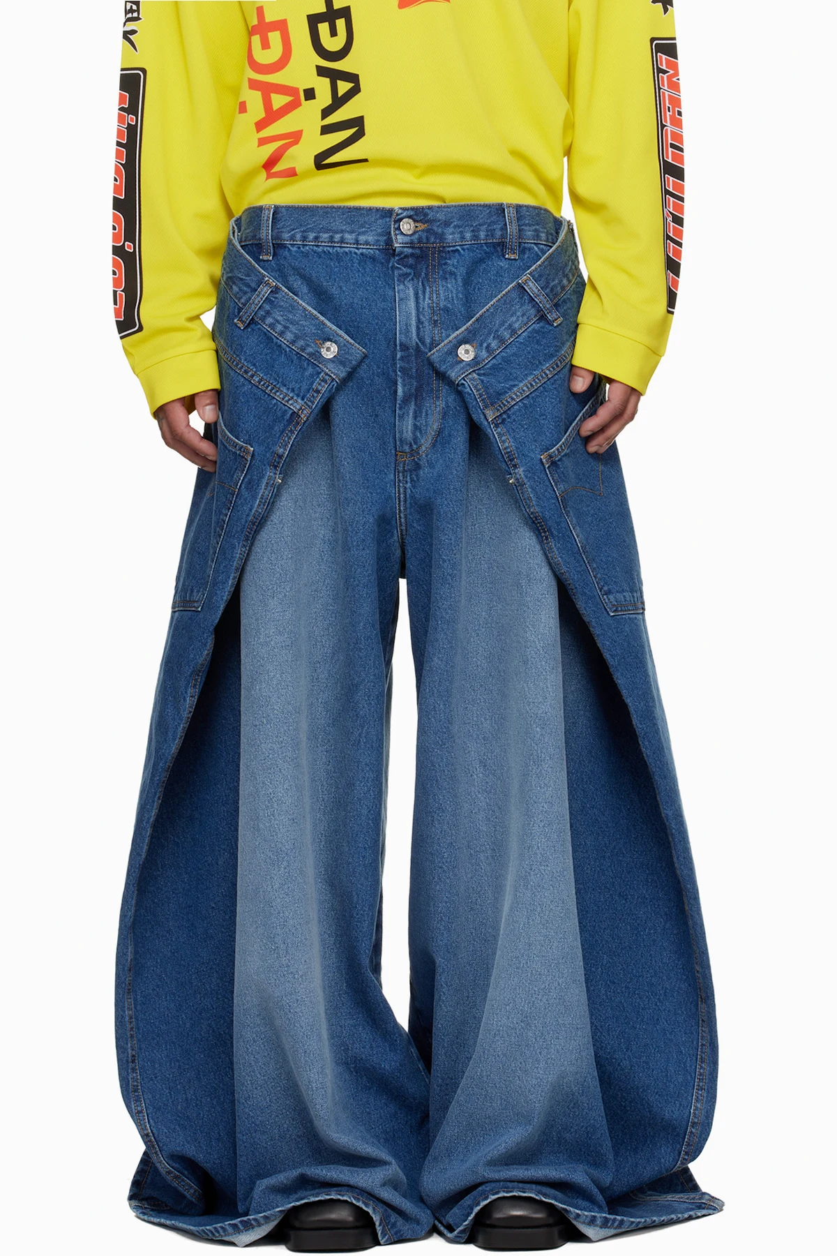 Blue Maxi x Maxi x Maxi Jeans