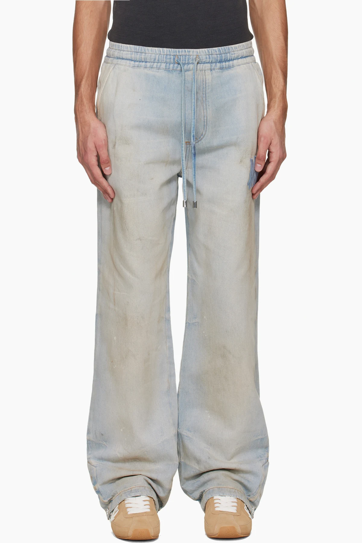 Blue Relaxed Baggy Jeans