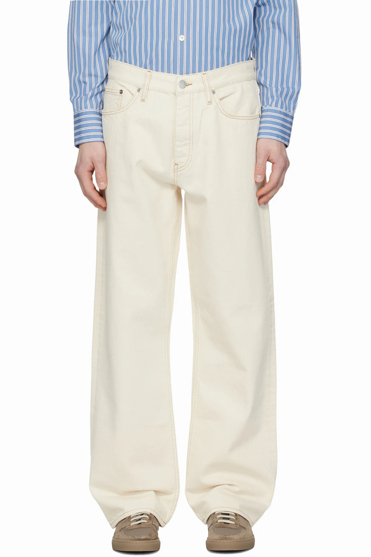 Off-White Loose Jeans