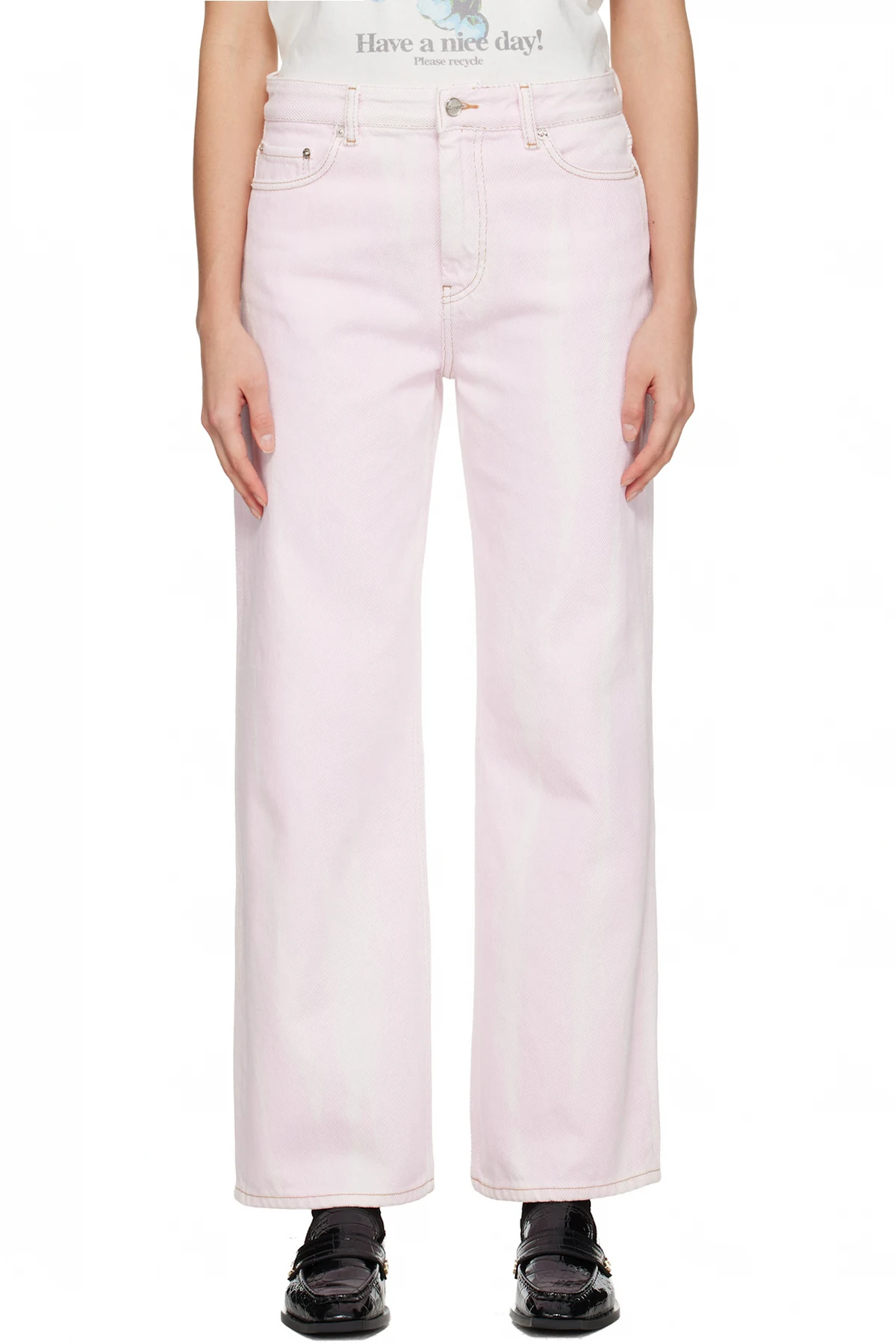 Pink Washed Izey Jeans
