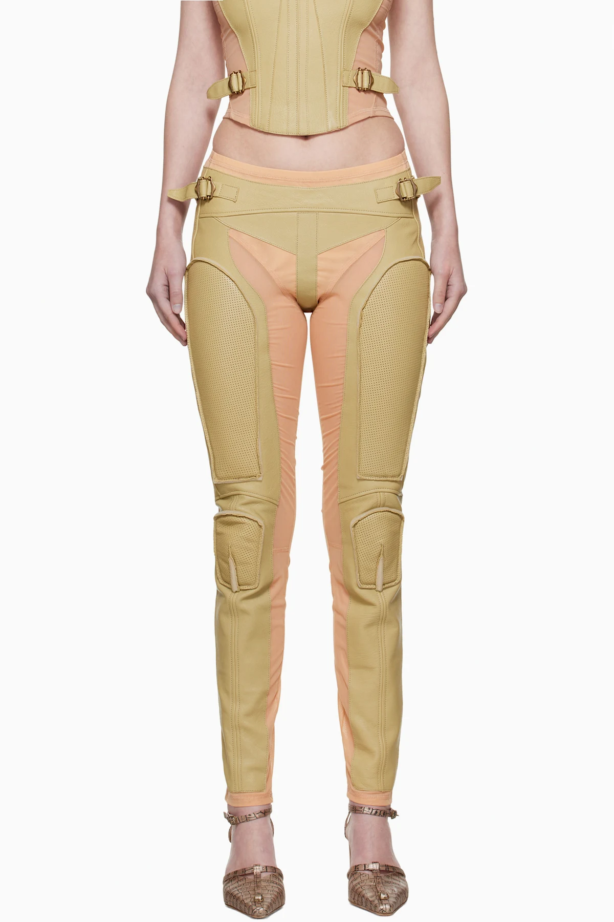 Khaki & Pink GTR Trousers