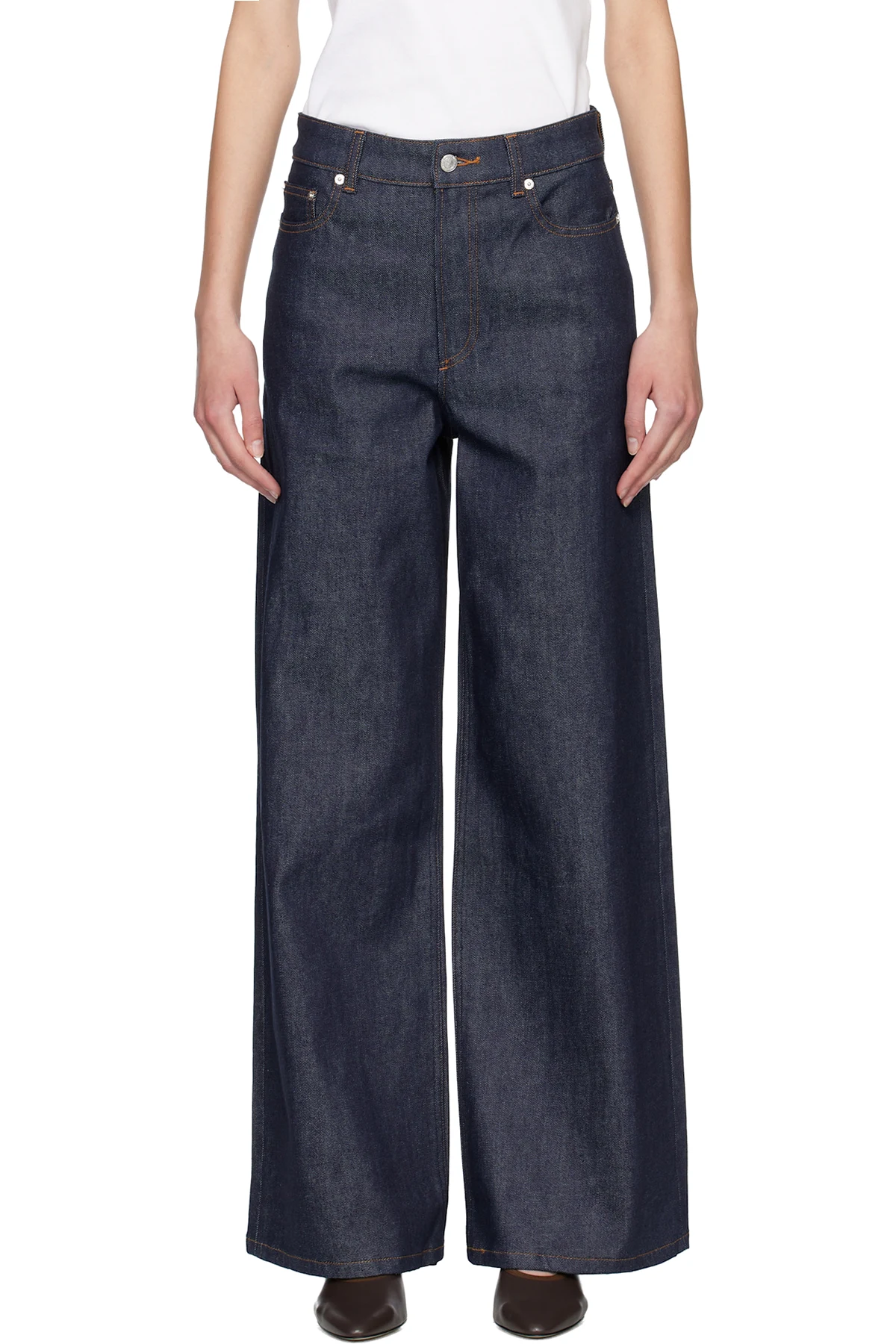 Navy Clyde Jeans