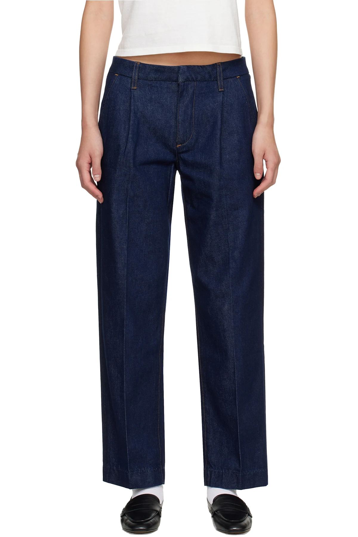 Indigo Mallory Straight Trouser Jeans