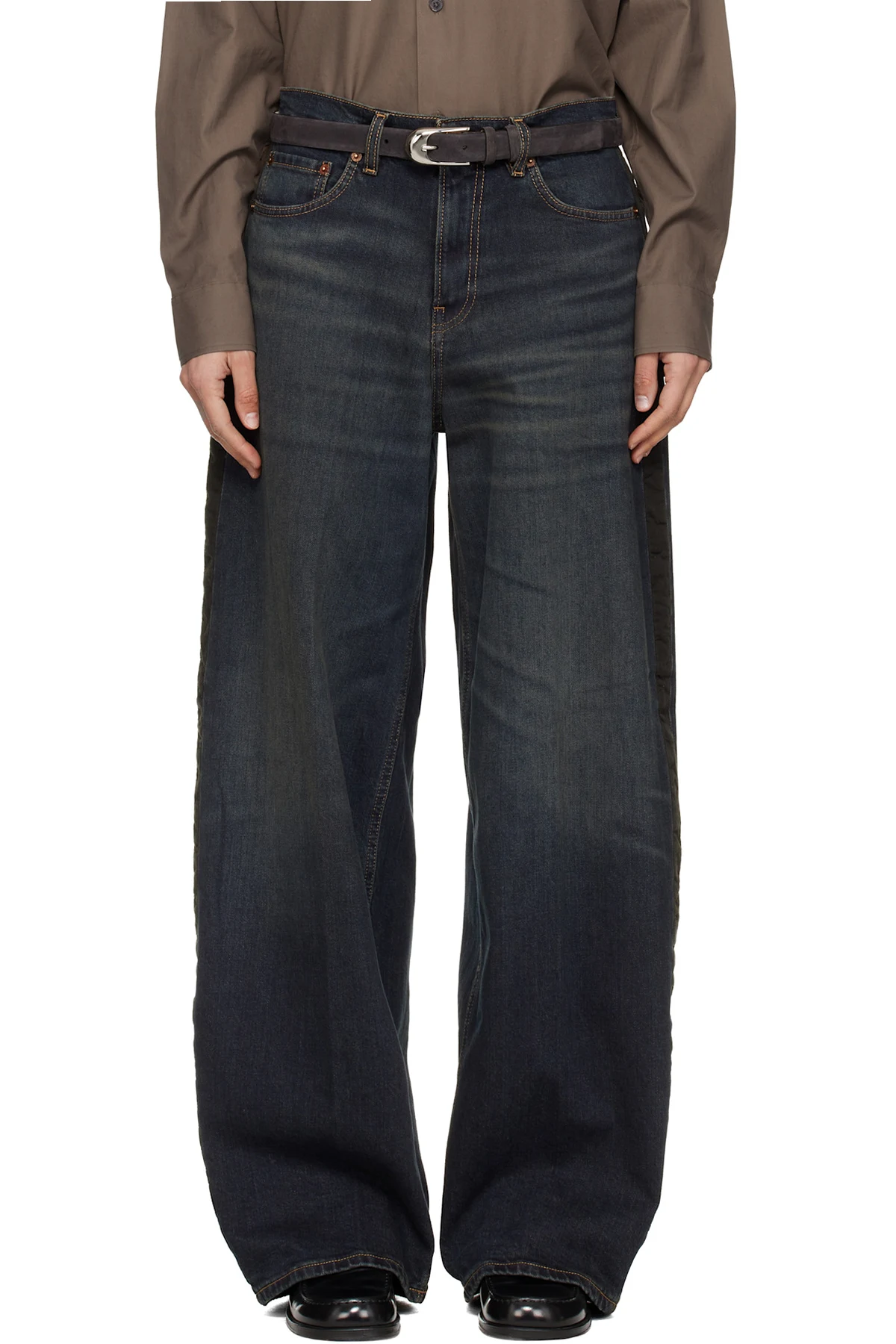Blue Tuxedo Roomy Jeans