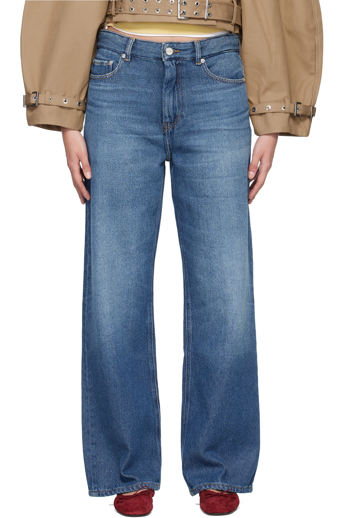 Blue Baggy Heavy Izey Denim Jeans