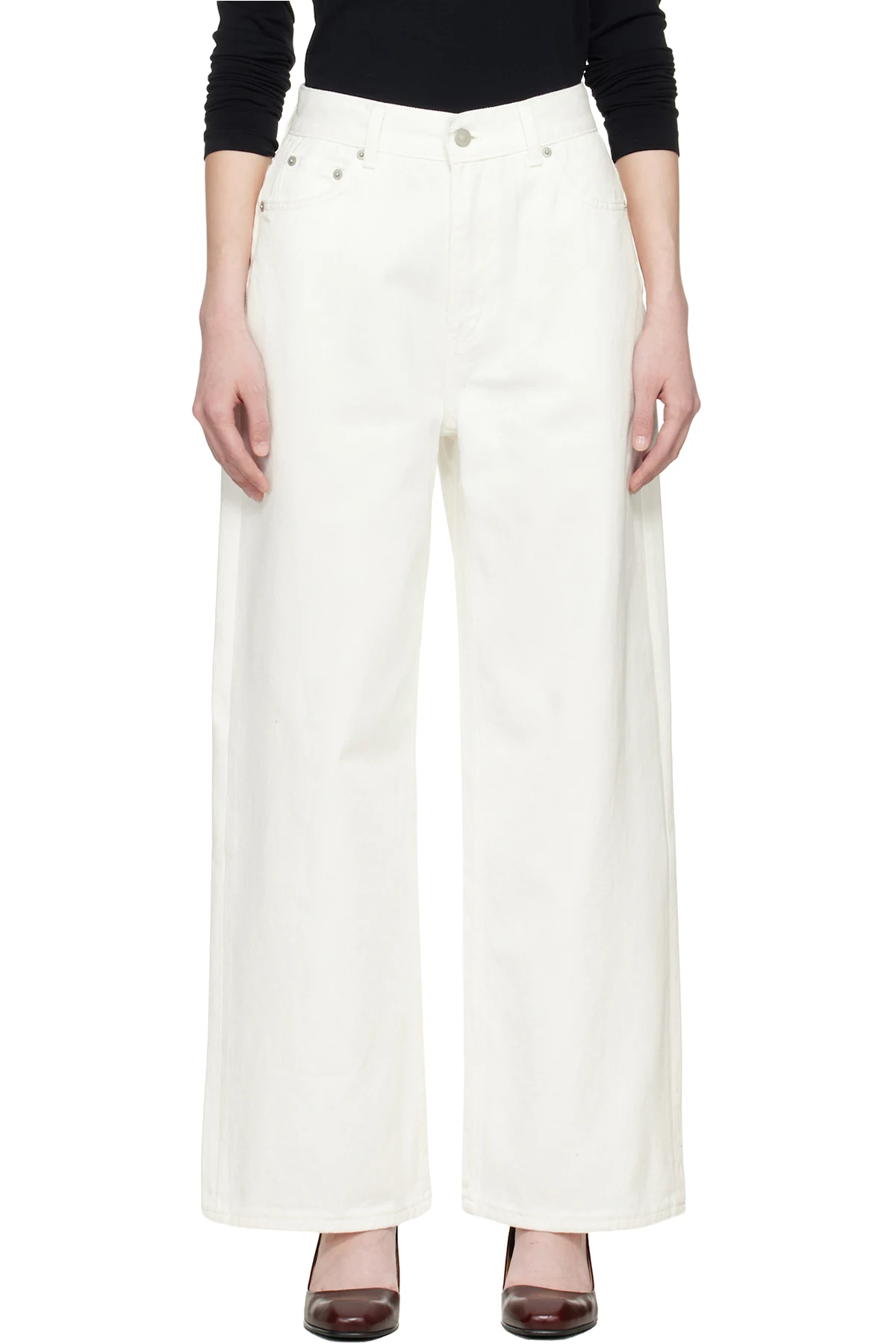 Off-White Wide-Leg Baggy Denim Jeans