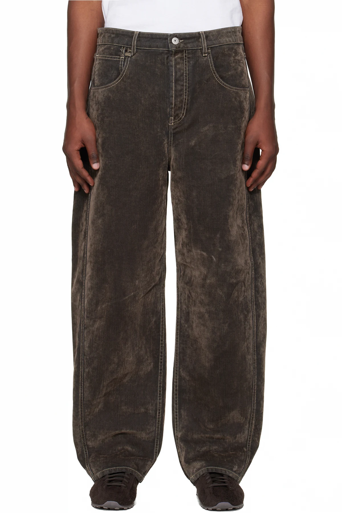 Khaki 'The Mirada de-Nîmes' Jeans