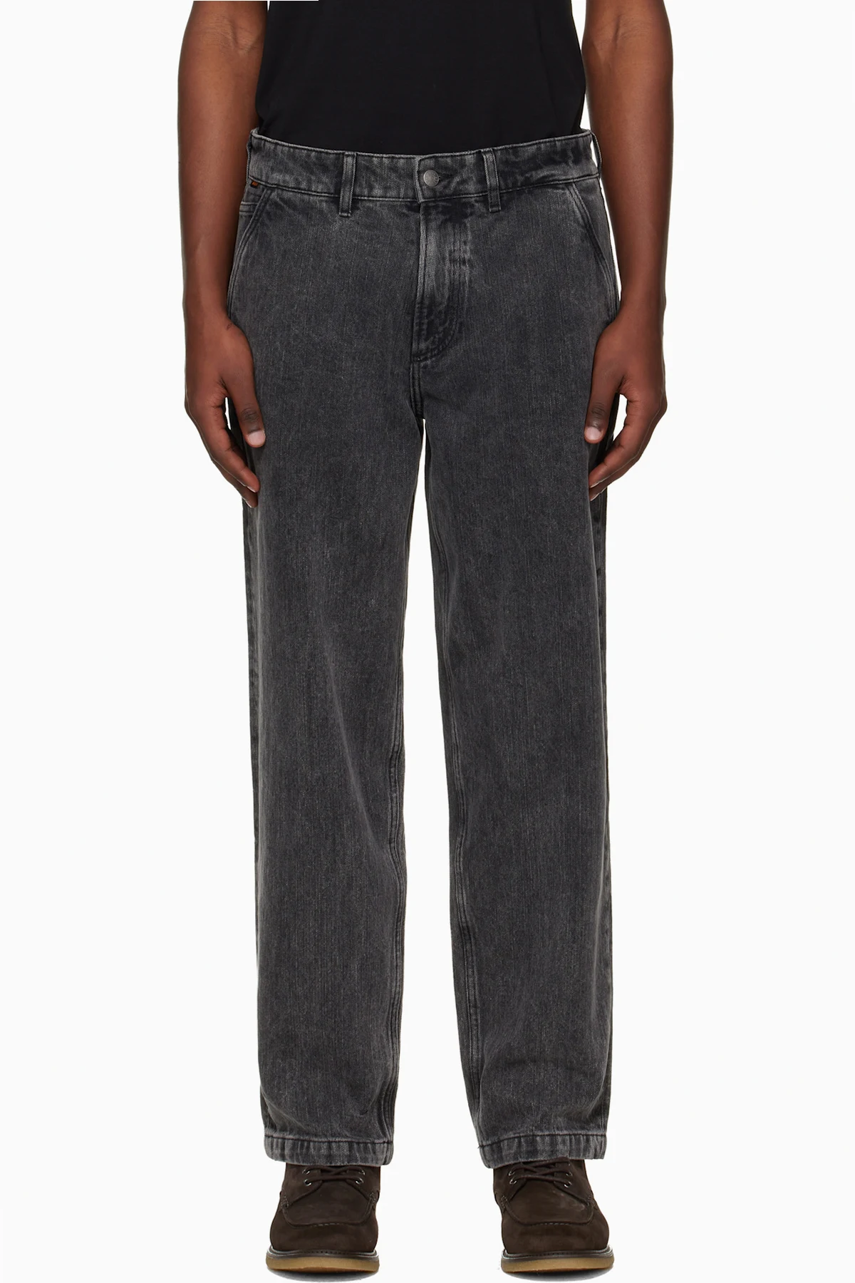Black Faded Jeans