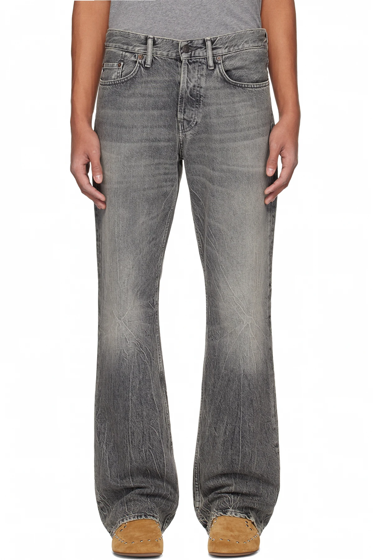 Gray 2010M Regular Fit Jeans