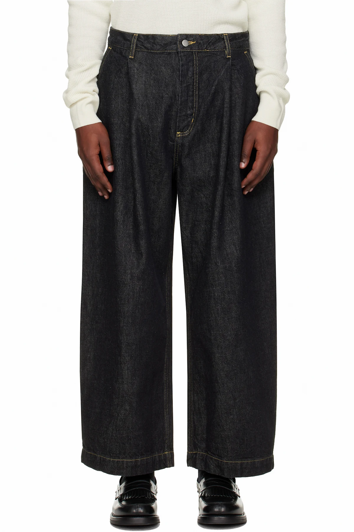 Black Puch Italian Denim Jeans