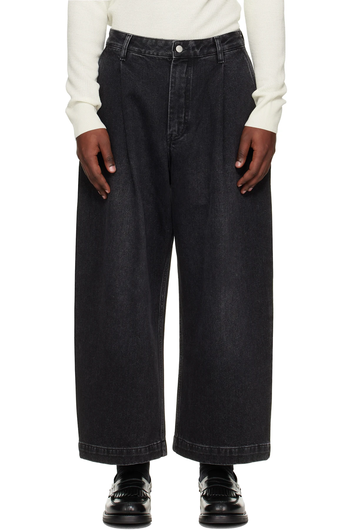 Black Puch Denim Jeans