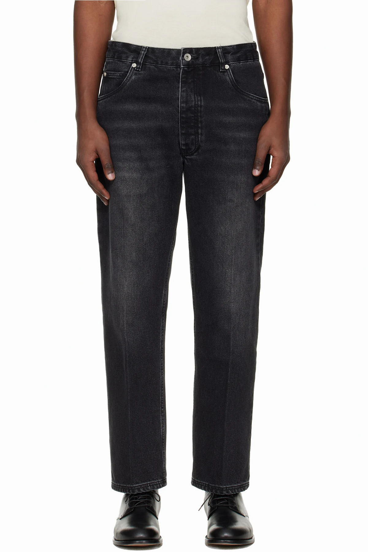 Black Aaron Levine Edition Windslow Jeans