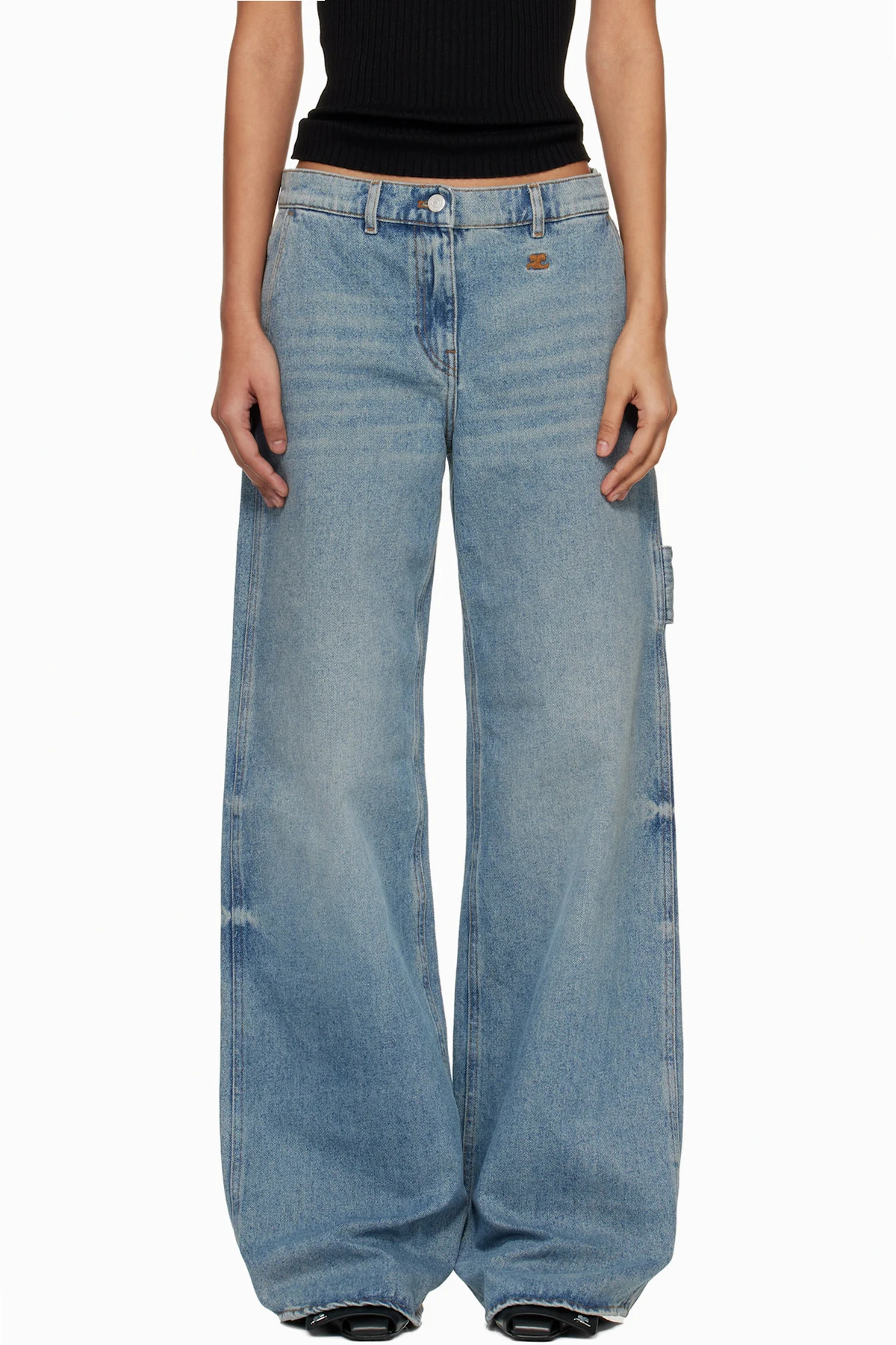 Blue Hammer Denim Baggy Jeans
