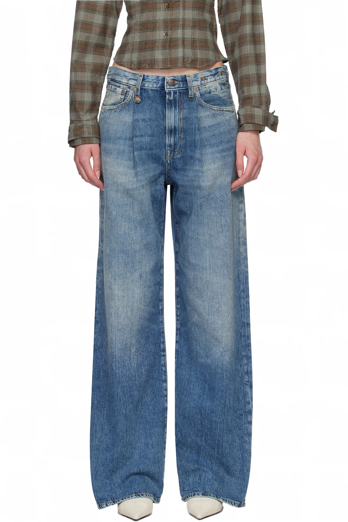 Blue Wide Damon Jeans