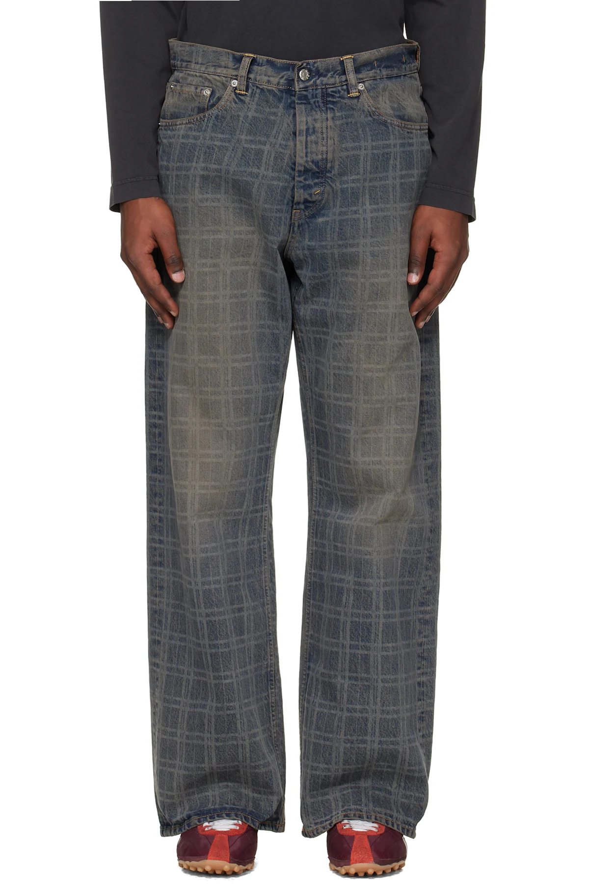 Blue Loose-Fit Jeans