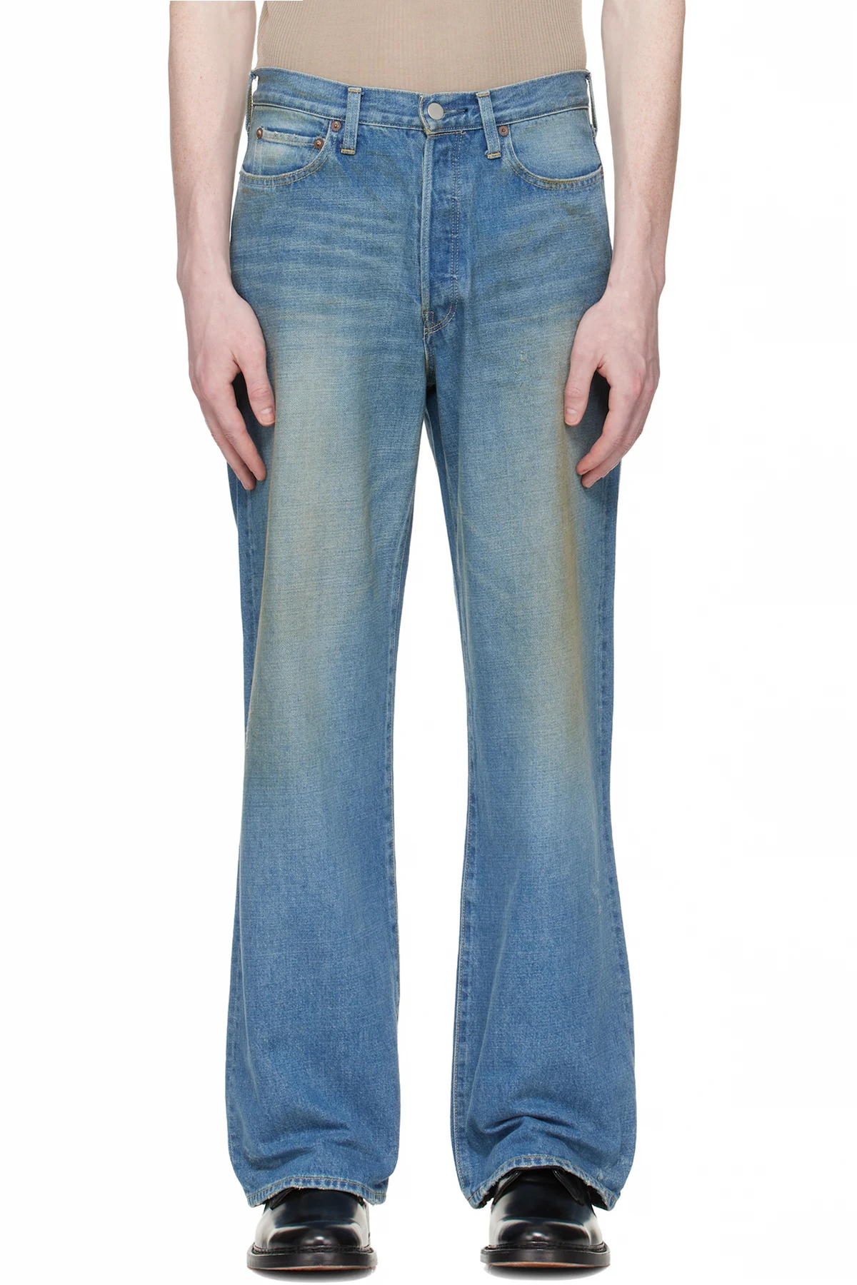 Blue Loose Jeans