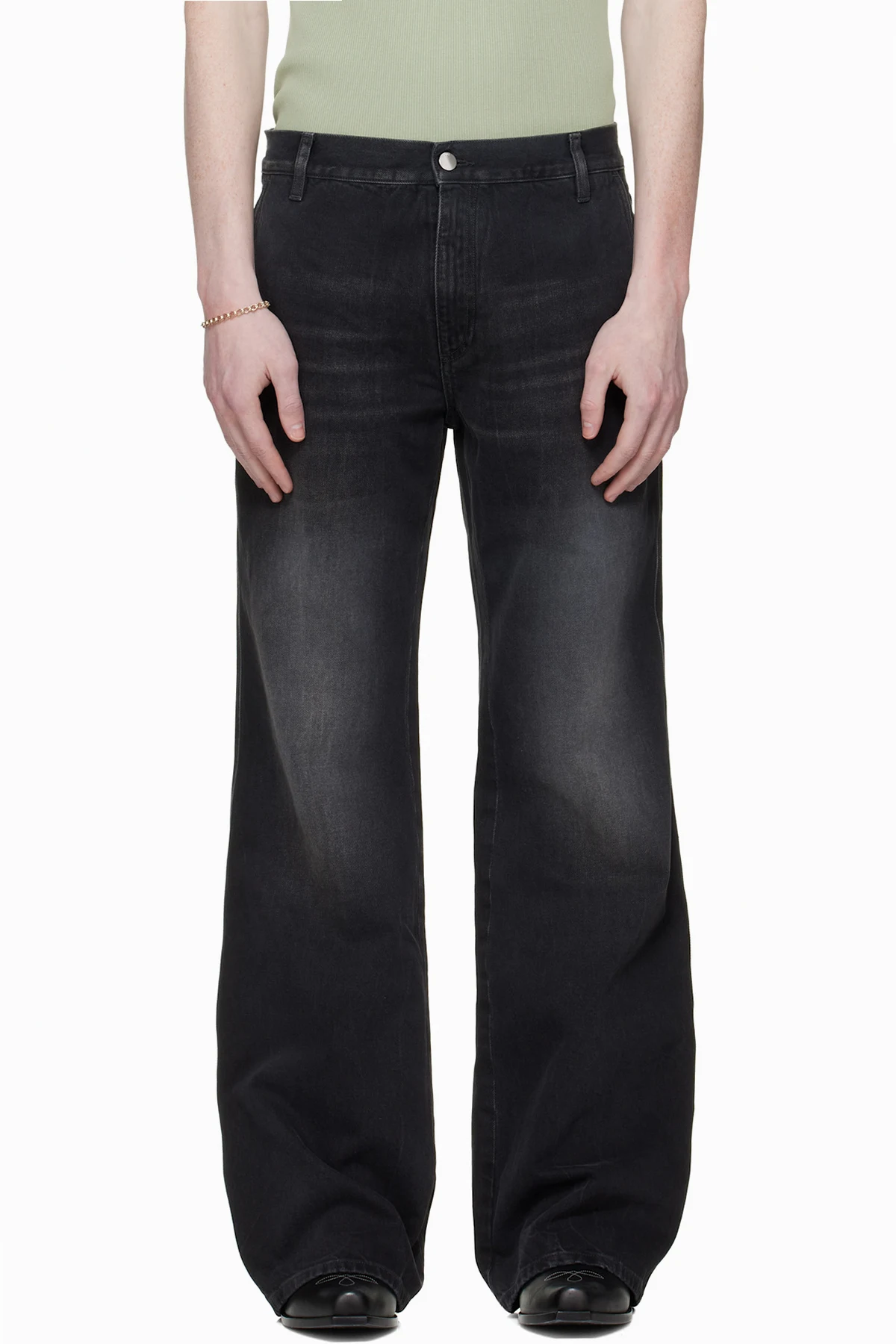 Black Boot Cut Jeans