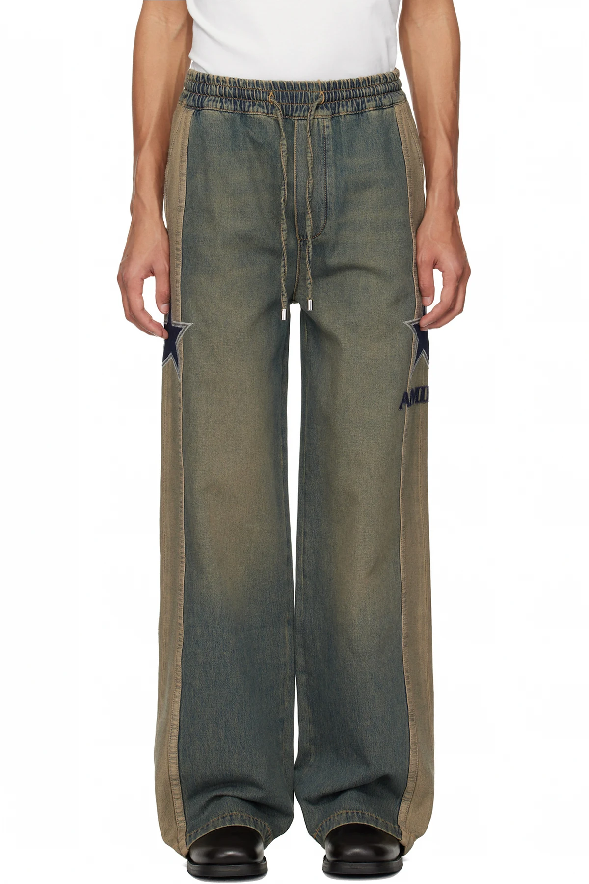 Blue 'AMIRI' Sport Denim Track Pants