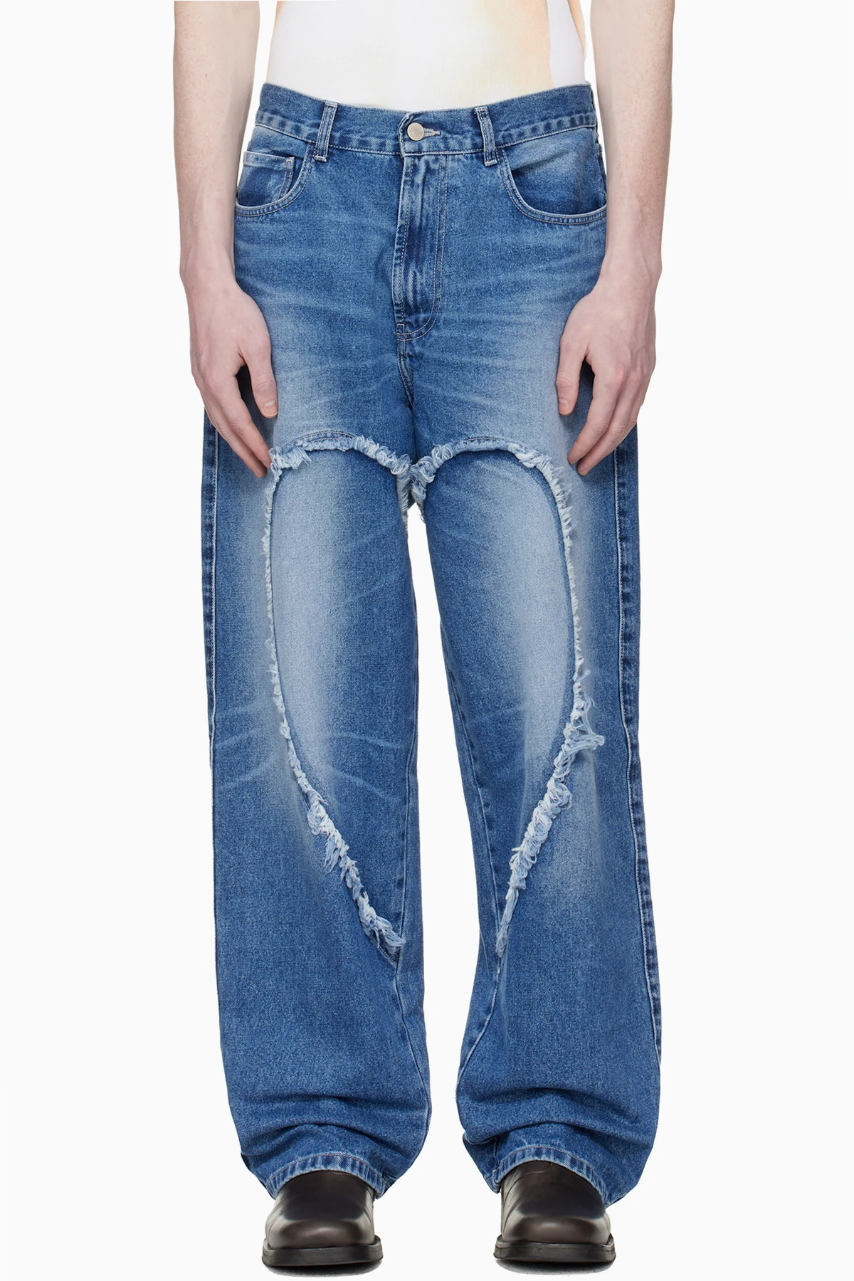 Blue 'Love Pants Gone Wild' Jeans