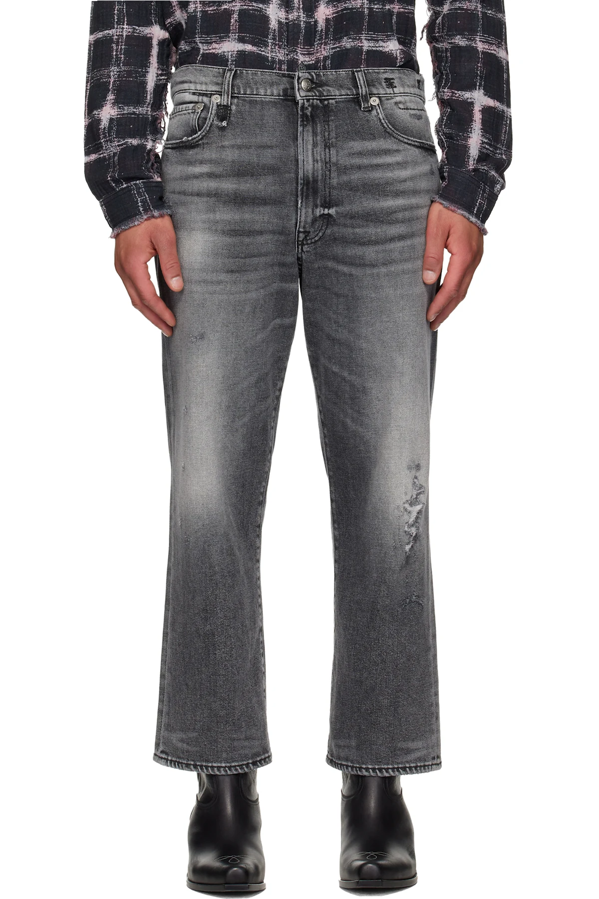 Black X-Boyfriend Jeans