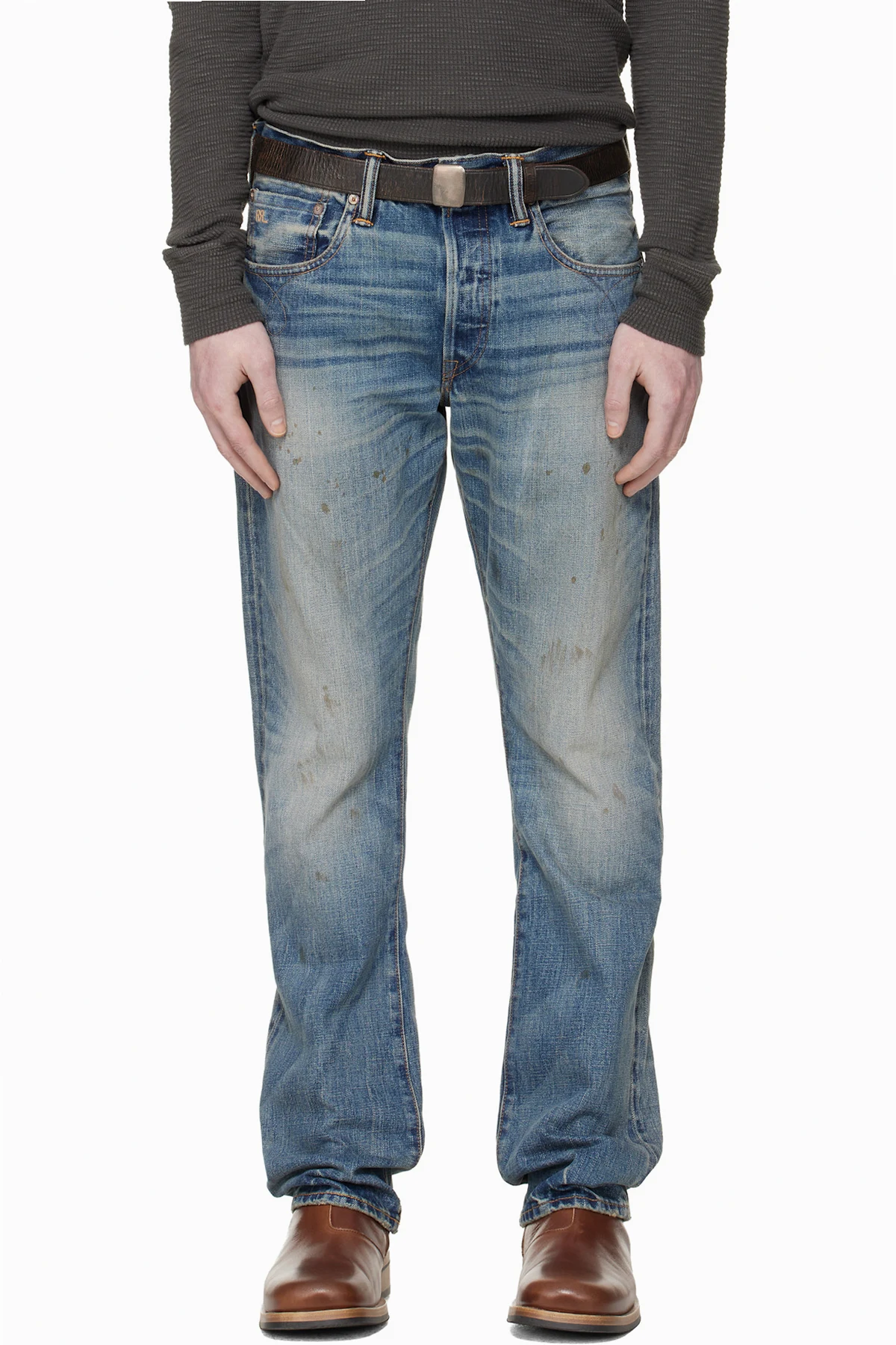 Blue Slim Boot Briarfield Selvedge Jeans