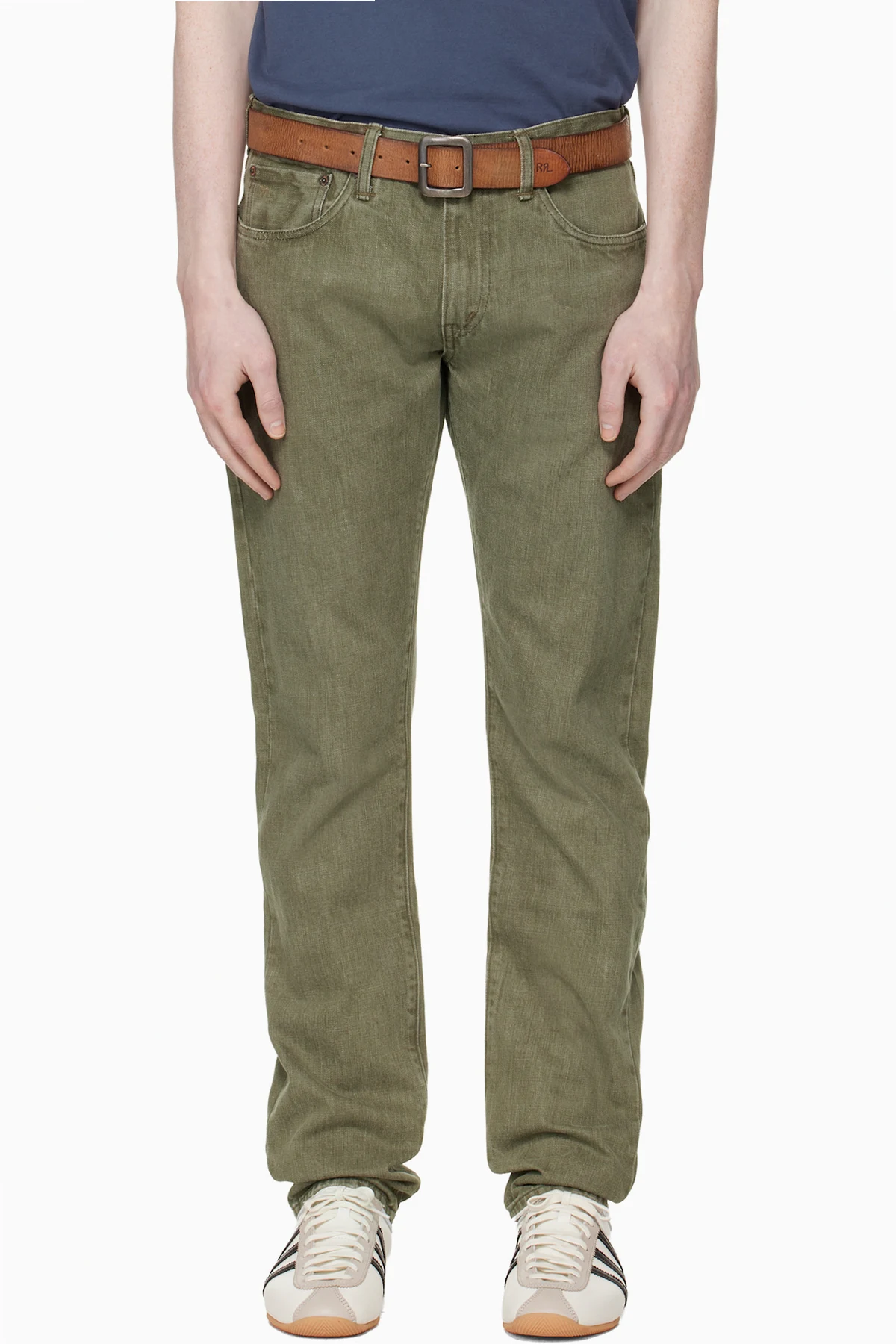 Green Slim Fit Jeans