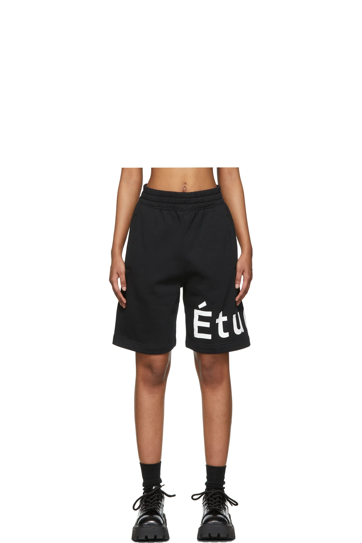 Black Tempera Shorts