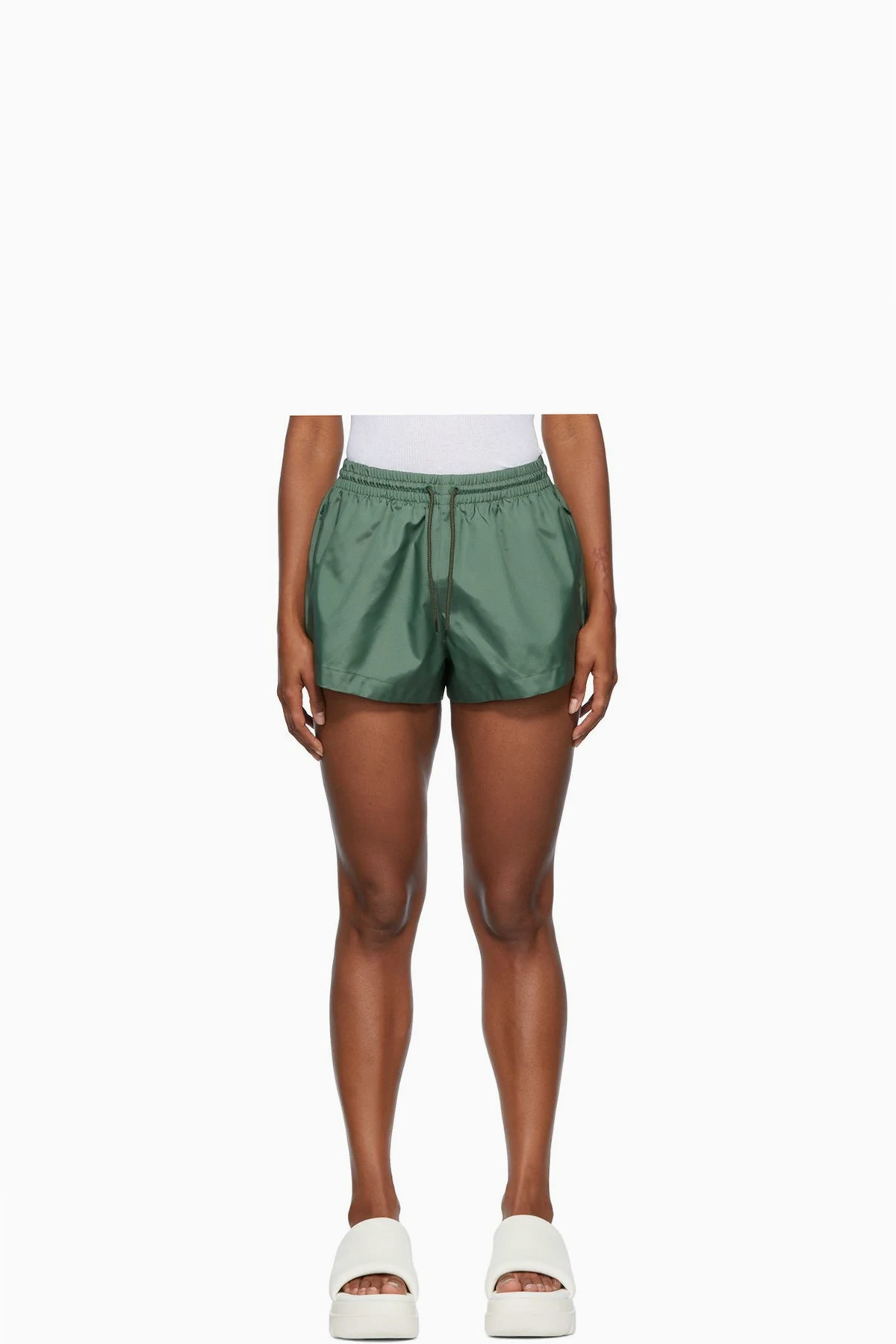Khaki Spray Shorts