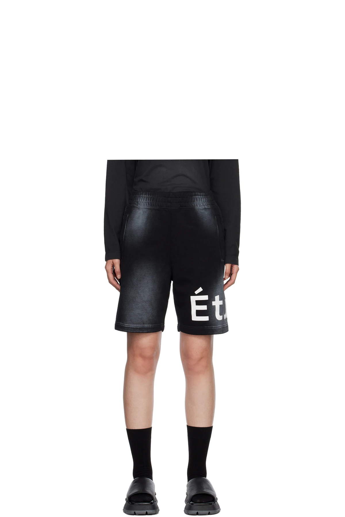 SSENSE Exclusive Black Tempera Shorts