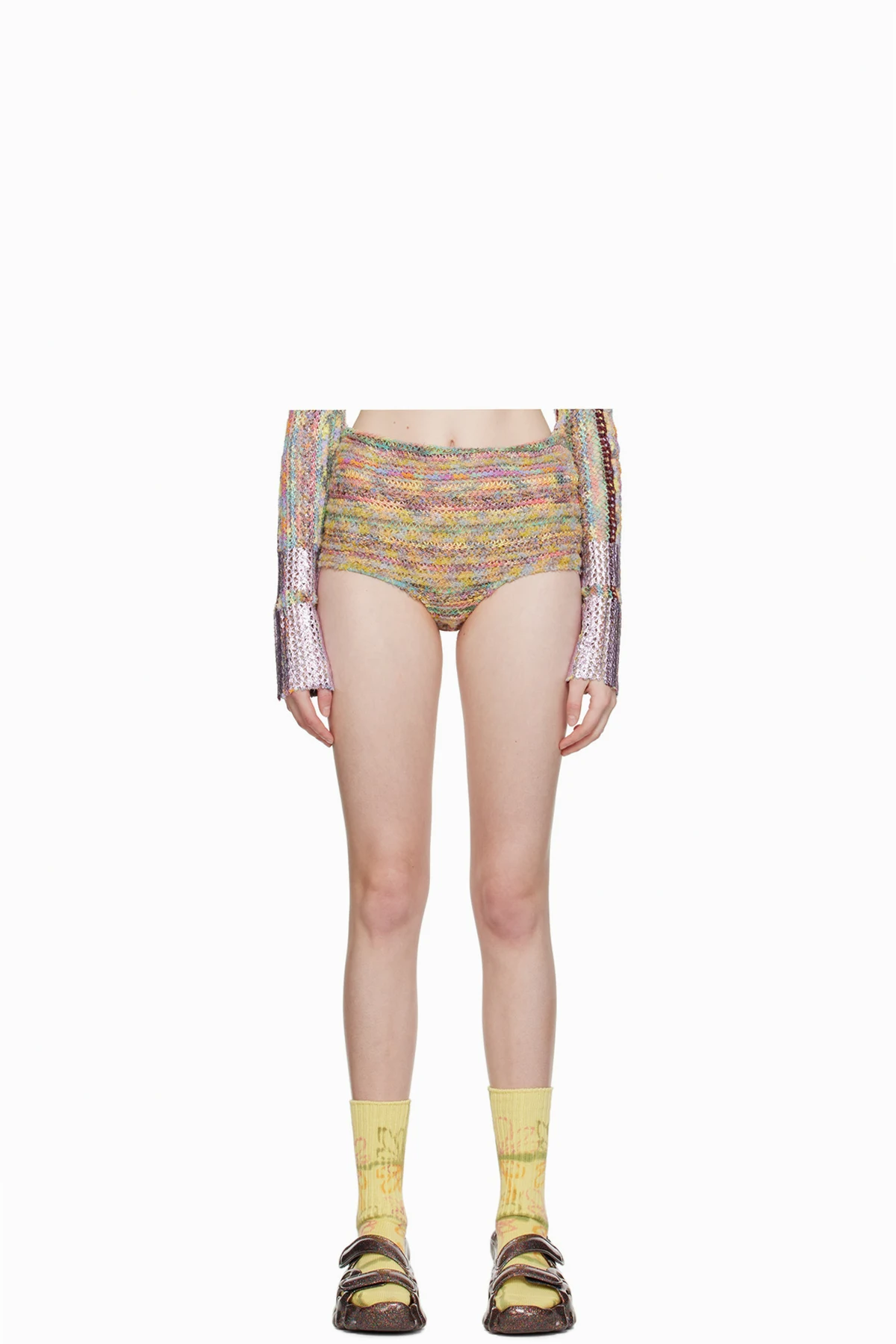 Multicolor Vitelli Edition Tap Shorts