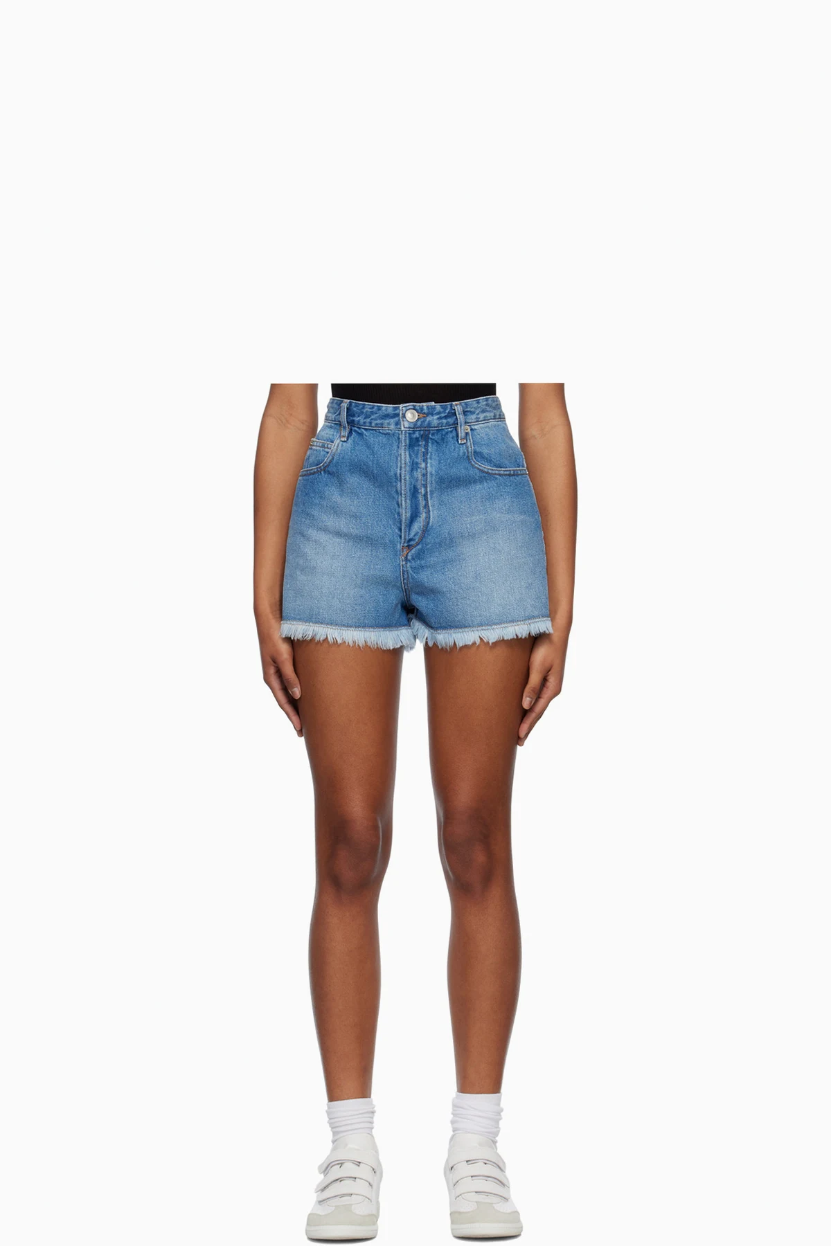 Blue Lesia Denim Shorts